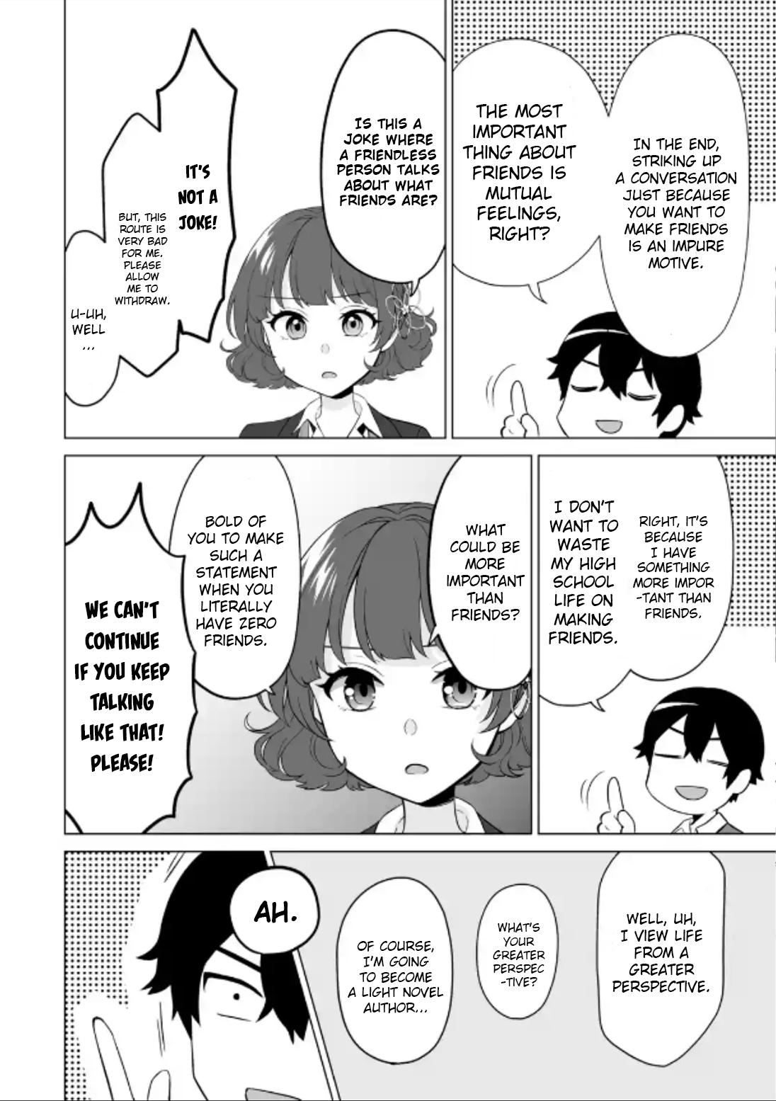 Douka Ore wo Hanatteoite Kure: Nazeka Bocchi no Owatta Koukou Seikatsu wo Kanojo ga Kaeyou to Shitekuru Chap 4 - Next Chap 5