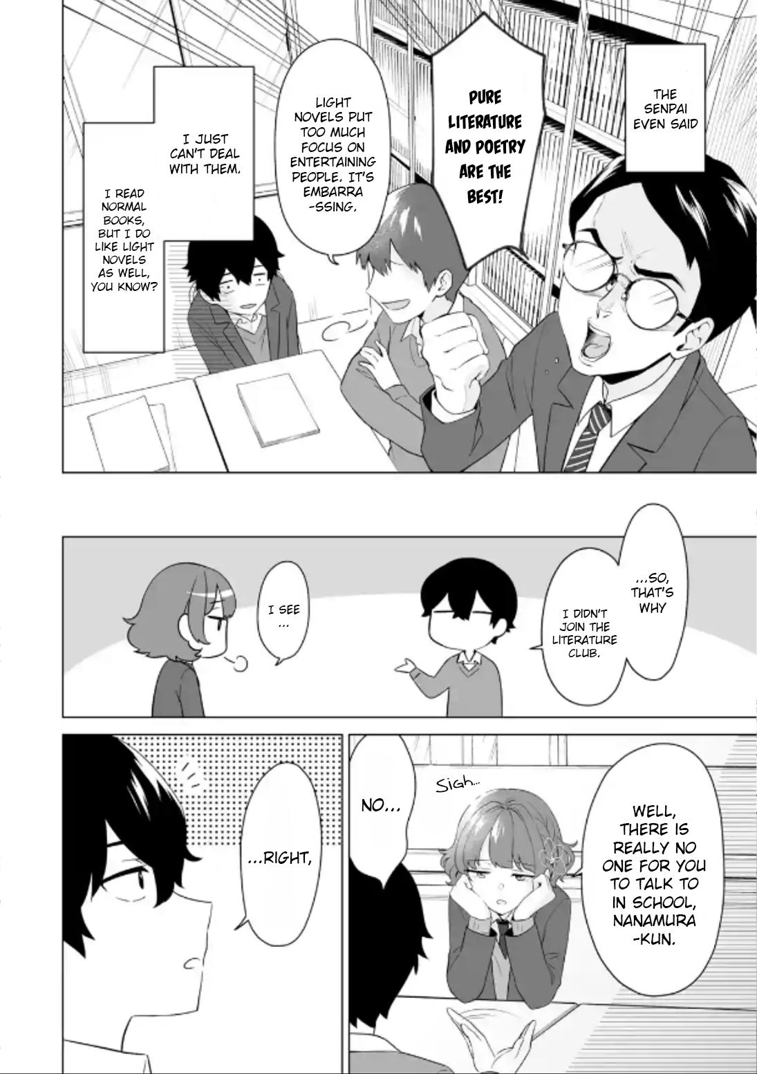 Douka Ore wo Hanatteoite Kure: Nazeka Bocchi no Owatta Koukou Seikatsu wo Kanojo ga Kaeyou to Shitekuru Chap 5 - Next Chap 6