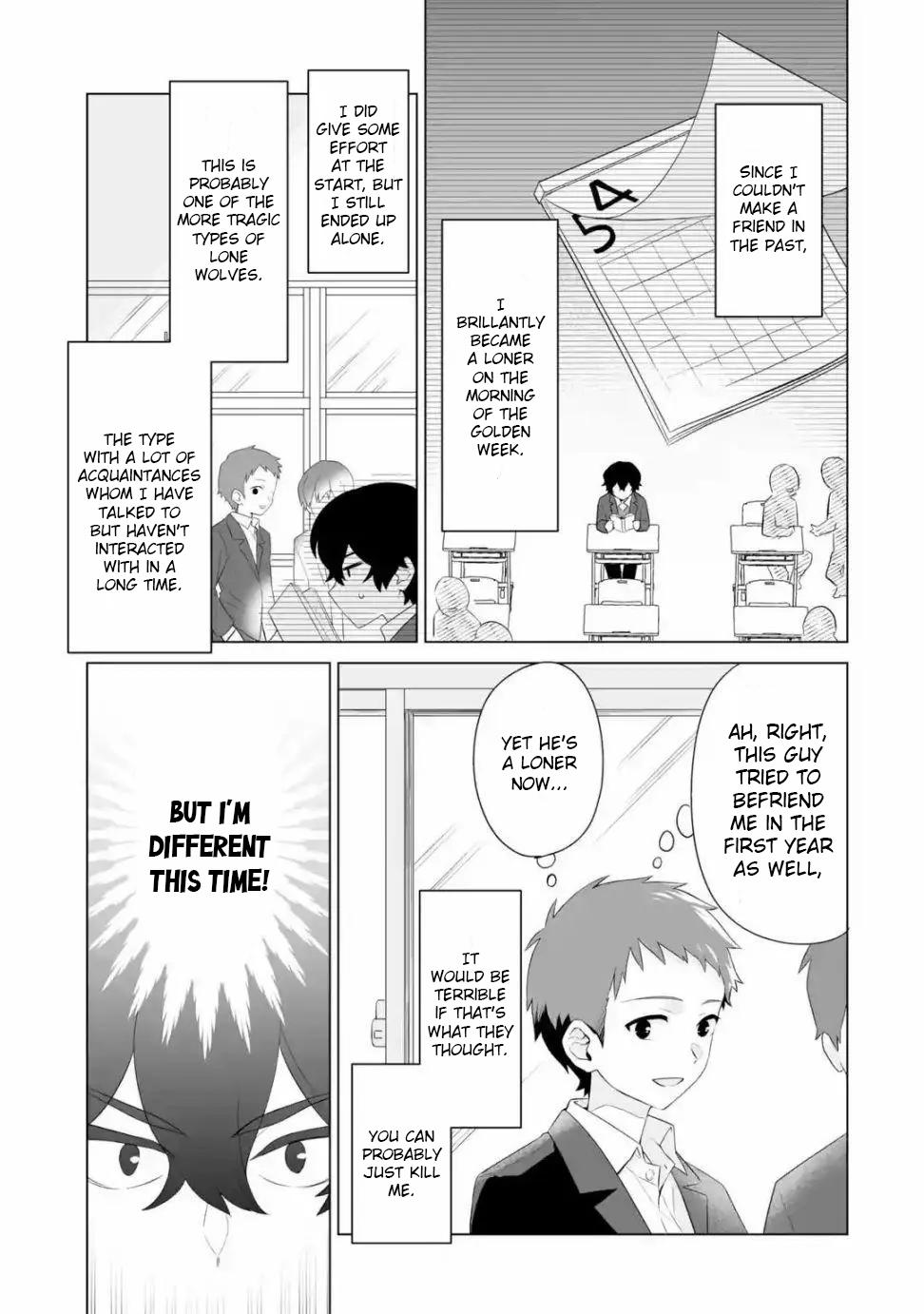 Douka Ore wo Hanatteoite Kure: Nazeka Bocchi no Owatta Koukou Seikatsu wo Kanojo ga Kaeyou to Shitekuru Chap 1 - Next Chap 2