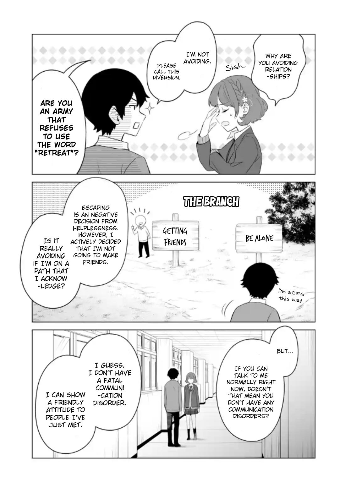 Douka Ore wo Hanatteoite Kure: Nazeka Bocchi no Owatta Koukou Seikatsu wo Kanojo ga Kaeyou to Shitekuru Chap 3 - Next Chap 4