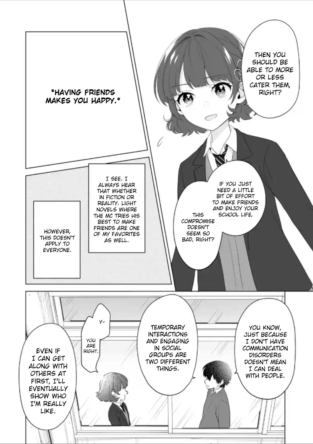 Douka Ore wo Hanatteoite Kure: Nazeka Bocchi no Owatta Koukou Seikatsu wo Kanojo ga Kaeyou to Shitekuru Chap 3 - Next Chap 4