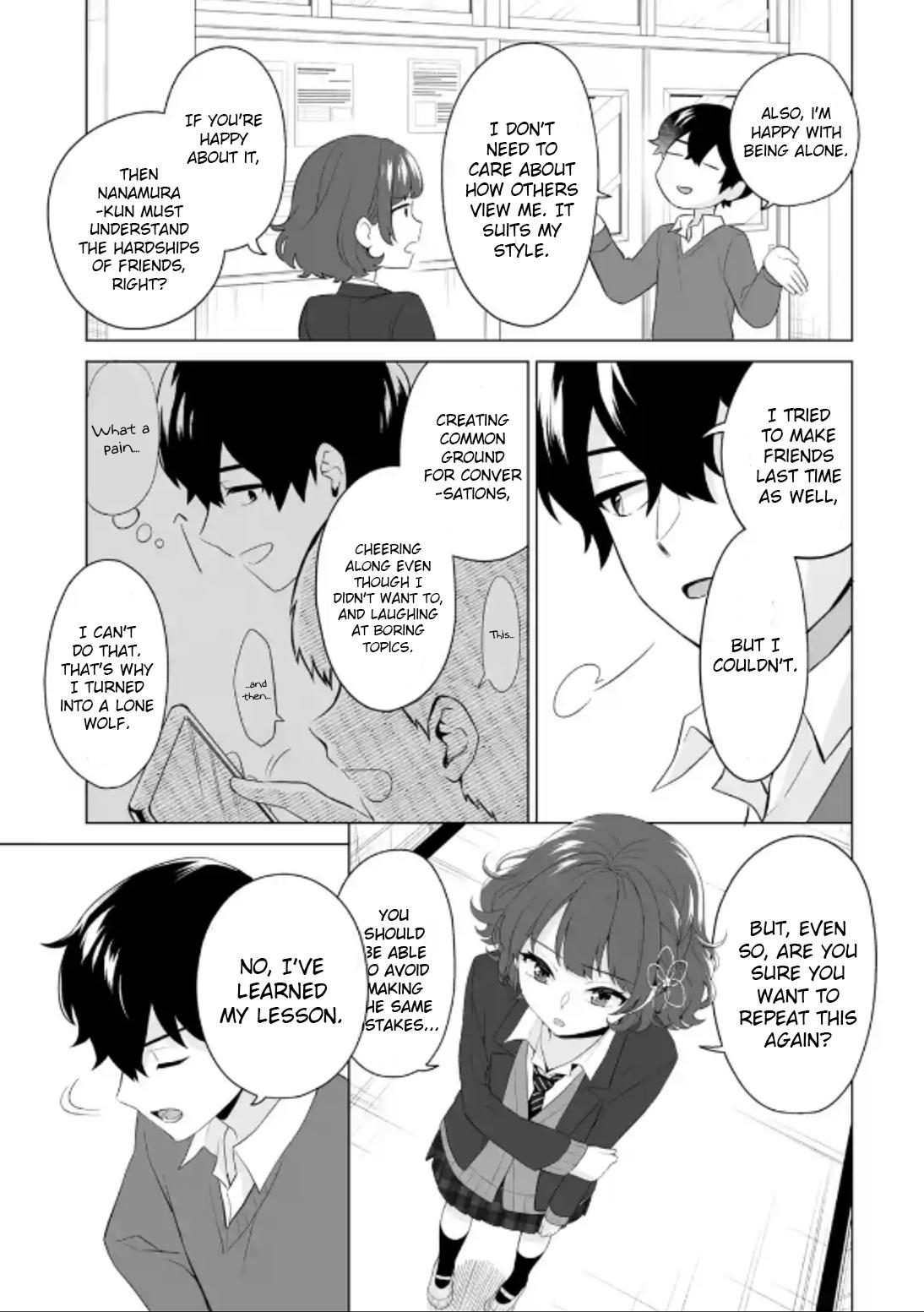 Douka Ore wo Hanatteoite Kure: Nazeka Bocchi no Owatta Koukou Seikatsu wo Kanojo ga Kaeyou to Shitekuru Chap 3 - Next Chap 4