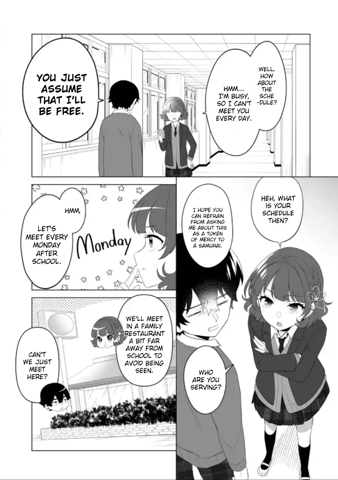 Douka Ore wo Hanatteoite Kure: Nazeka Bocchi no Owatta Koukou Seikatsu wo Kanojo ga Kaeyou to Shitekuru Chap 3 - Next Chap 4