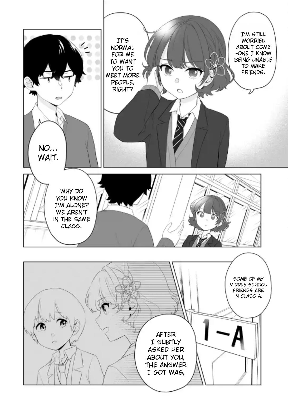 Douka Ore wo Hanatteoite Kure: Nazeka Bocchi no Owatta Koukou Seikatsu wo Kanojo ga Kaeyou to Shitekuru Chap 3 - Next Chap 4