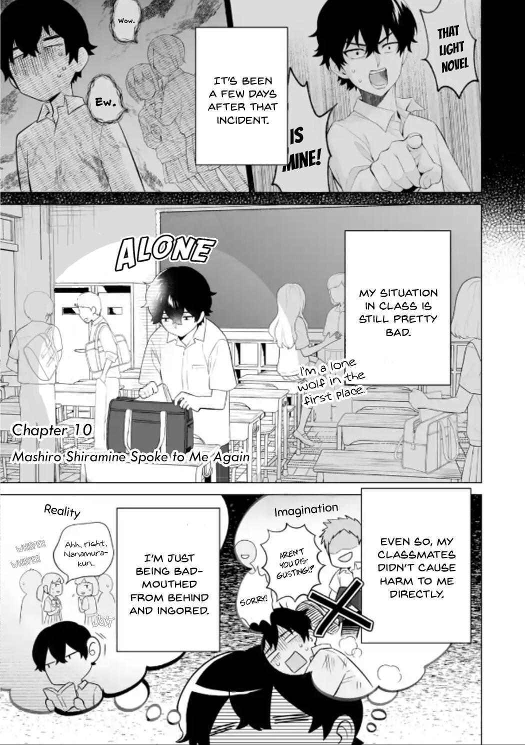 Douka Ore wo Hanatteoite Kure: Nazeka Bocchi no Owatta Koukou Seikatsu wo Kanojo ga Kaeyou to Shitekuru Chap 10 - Next Chap 11