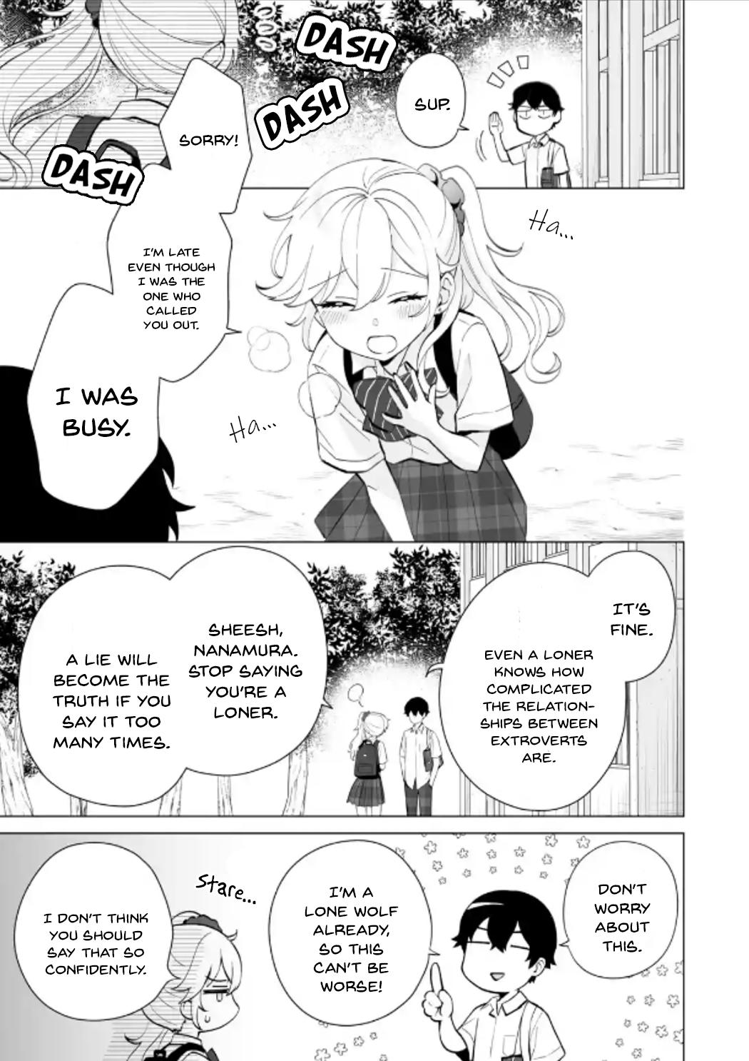 Douka Ore wo Hanatteoite Kure: Nazeka Bocchi no Owatta Koukou Seikatsu wo Kanojo ga Kaeyou to Shitekuru Chap 12 - Next Chap 13