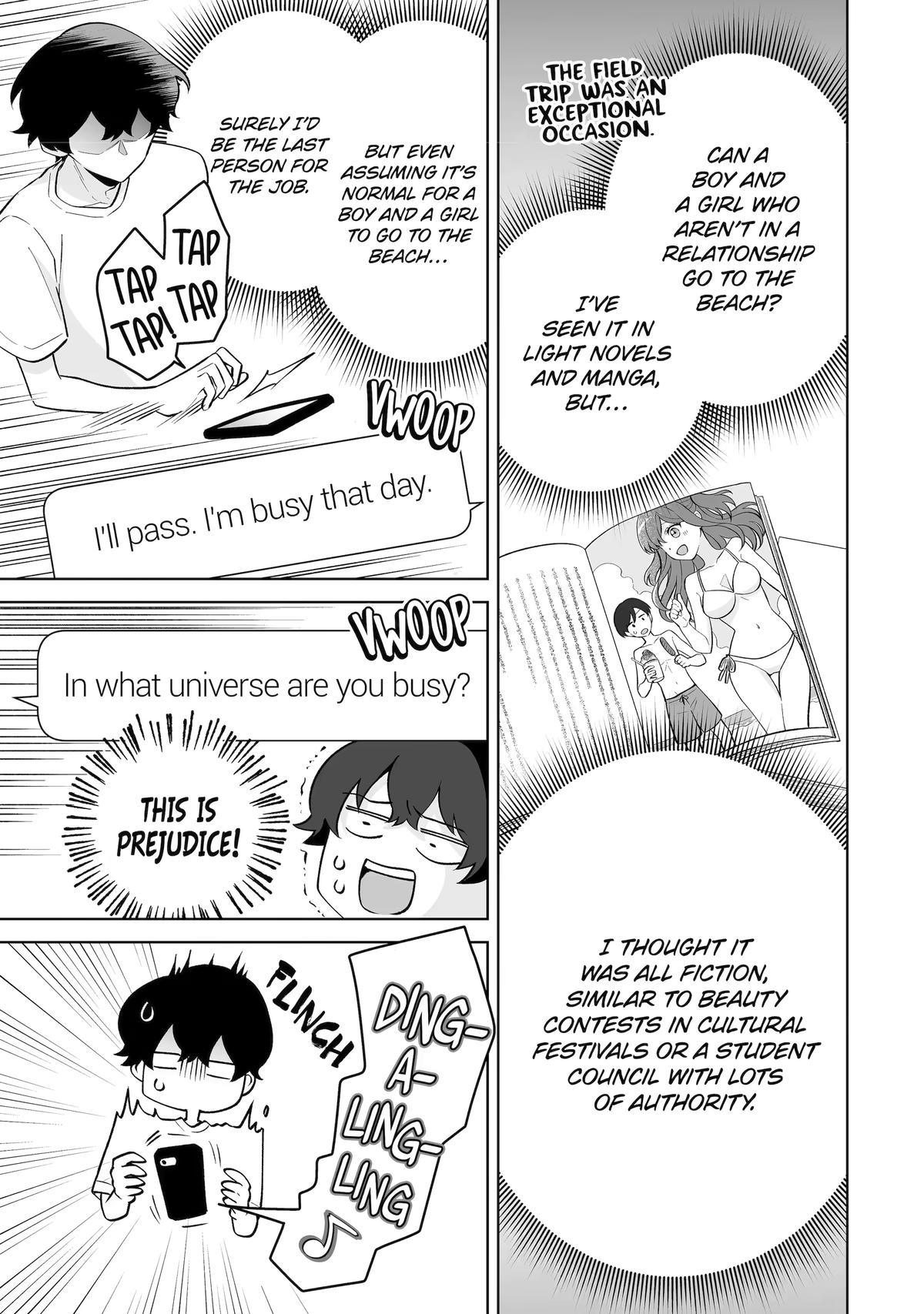 Douka Ore wo Hanatteoite Kure: Nazeka Bocchi no Owatta Koukou Seikatsu wo Kanojo ga Kaeyou to Shitekuru Chap 34 - Next Chap 35