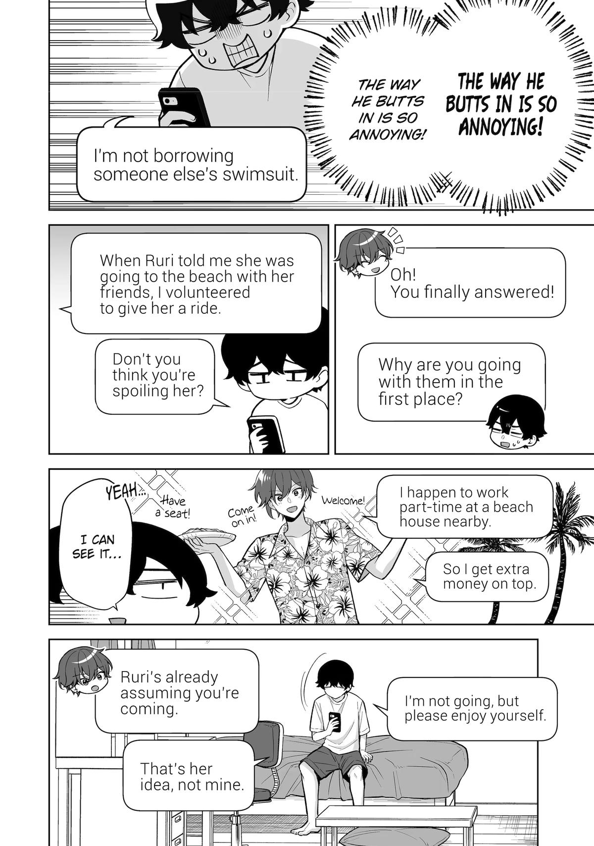 Douka Ore wo Hanatteoite Kure: Nazeka Bocchi no Owatta Koukou Seikatsu wo Kanojo ga Kaeyou to Shitekuru Chap 34 - Next Chap 35