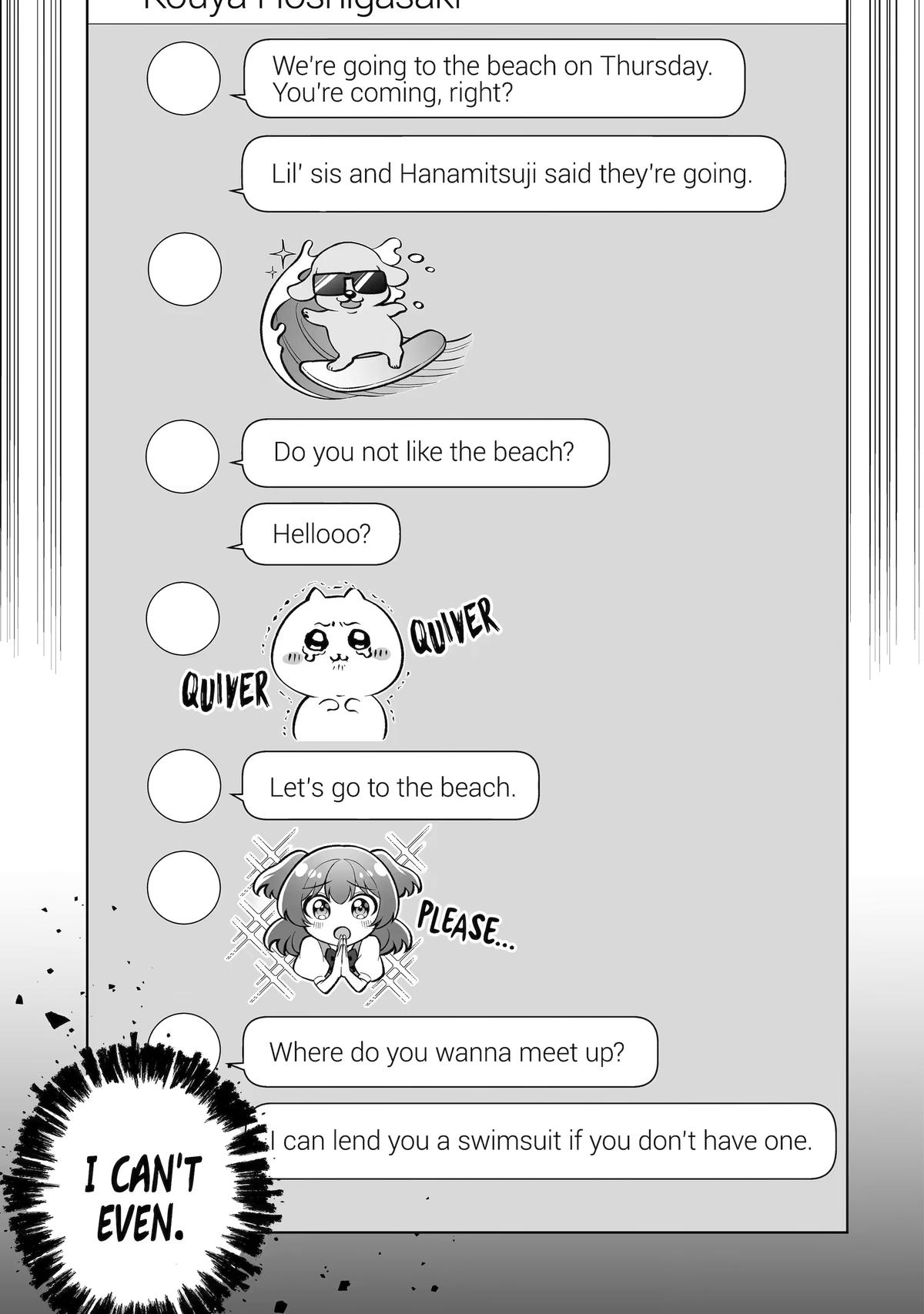 Douka Ore wo Hanatteoite Kure: Nazeka Bocchi no Owatta Koukou Seikatsu wo Kanojo ga Kaeyou to Shitekuru Chap 34 - Next Chap 35