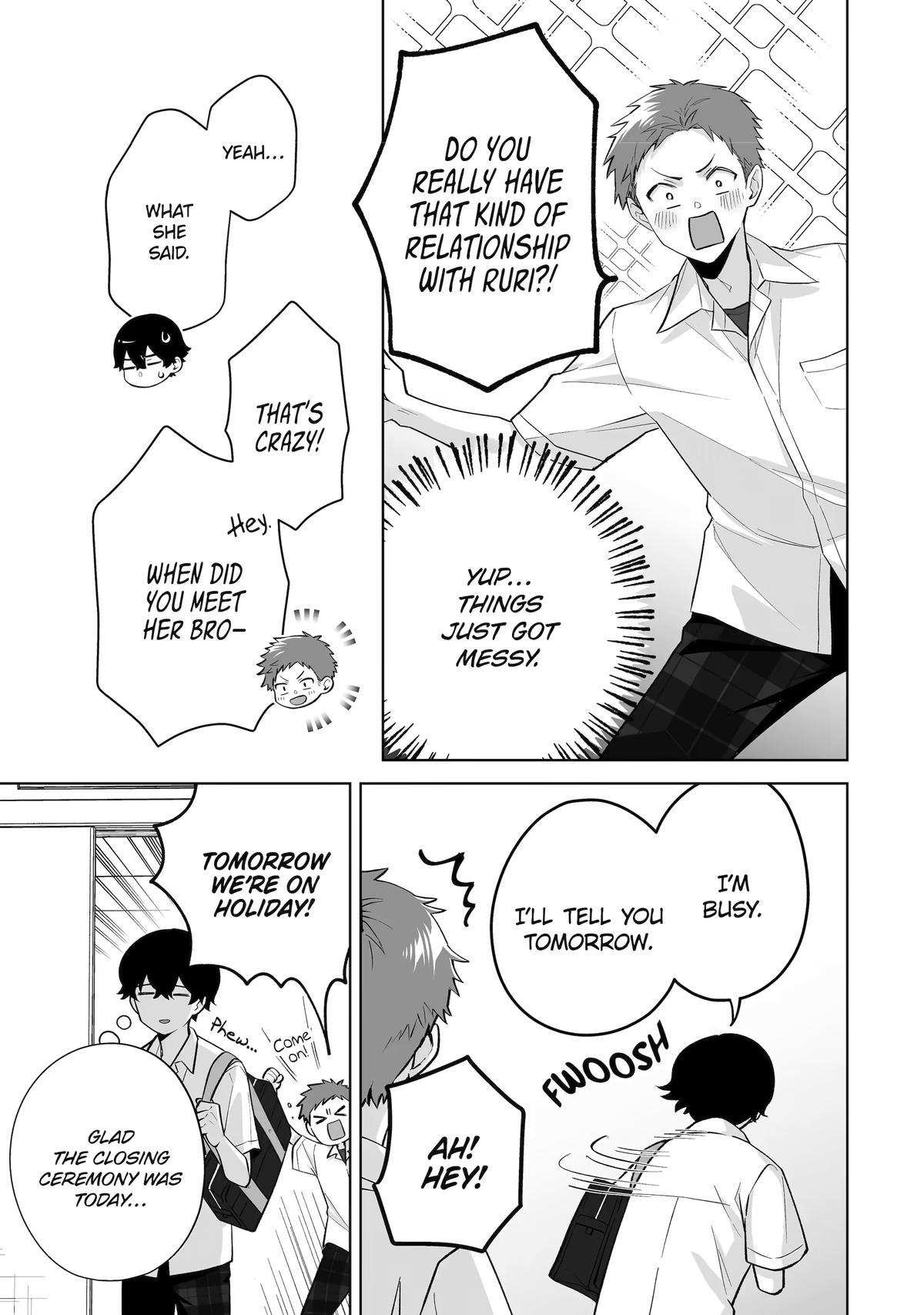 Douka Ore wo Hanatteoite Kure: Nazeka Bocchi no Owatta Koukou Seikatsu wo Kanojo ga Kaeyou to Shitekuru Chap 33 - Next Chap 34