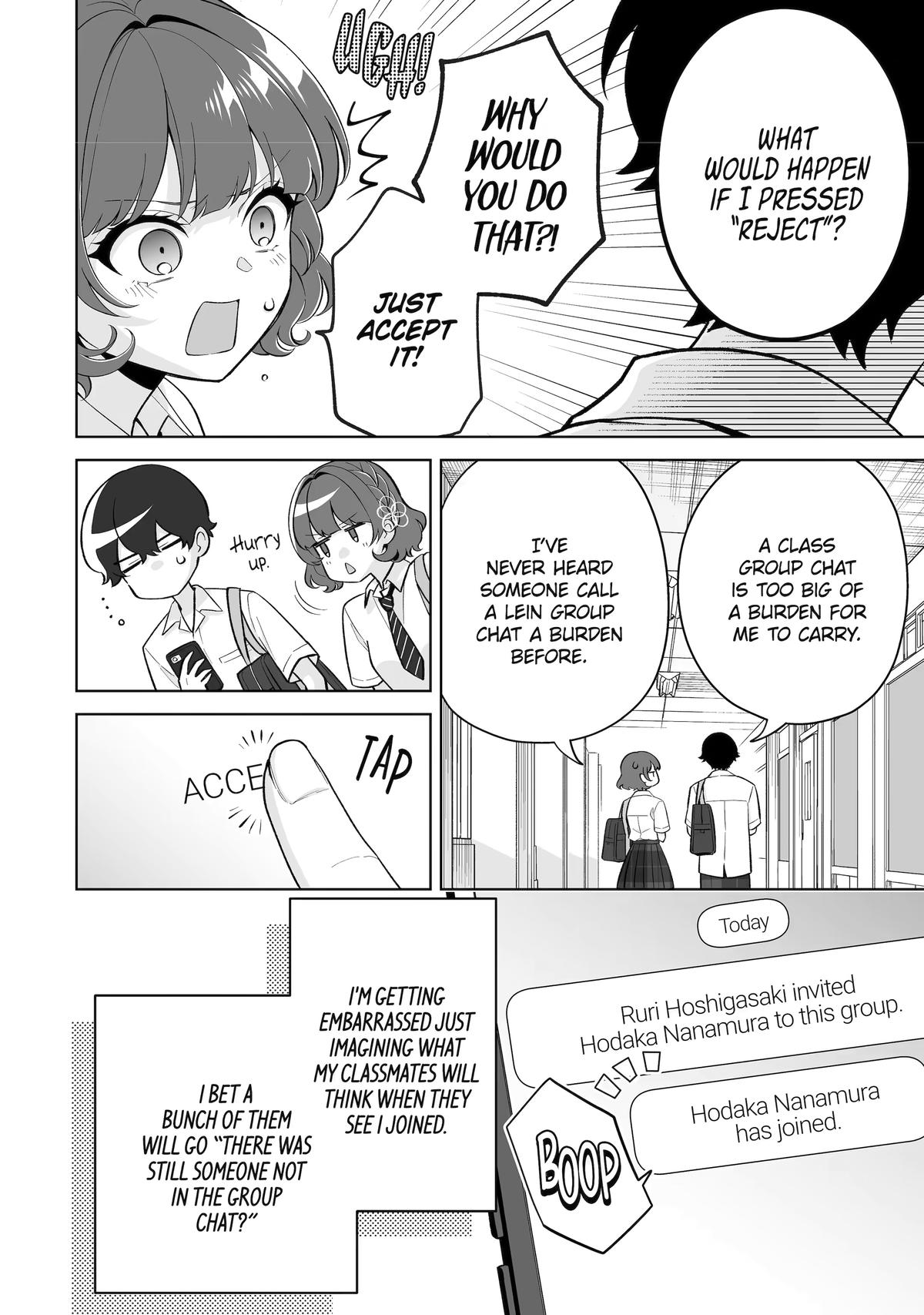 Douka Ore wo Hanatteoite Kure: Nazeka Bocchi no Owatta Koukou Seikatsu wo Kanojo ga Kaeyou to Shitekuru Chap 33 - Next Chap 34