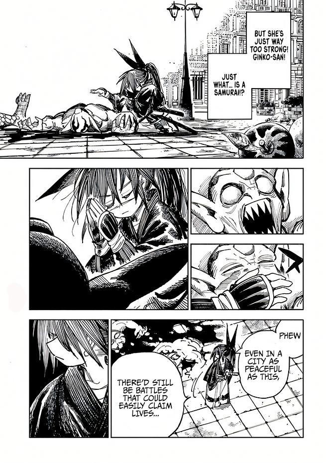 Samurai in Another World - Isekai Samurai Chap 5 - Next Chap 6