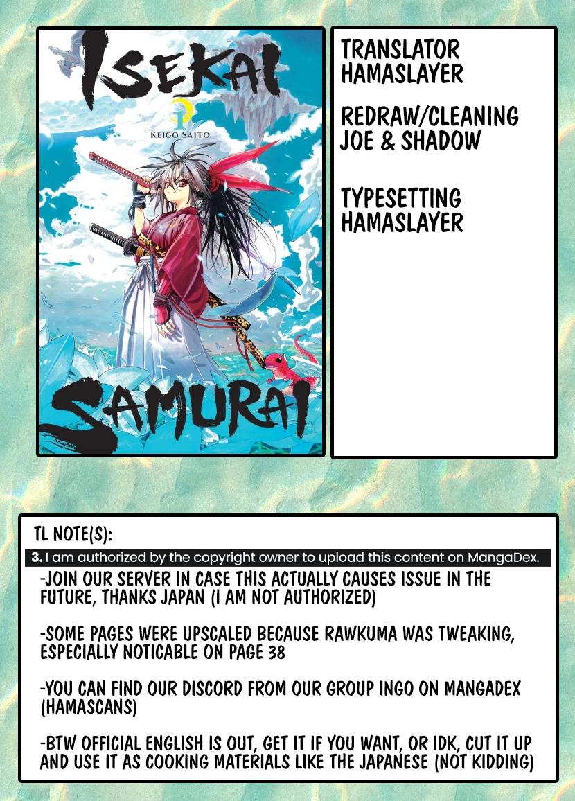 Samurai in Another World - Isekai Samurai  Chap 34 - Next Chap 35