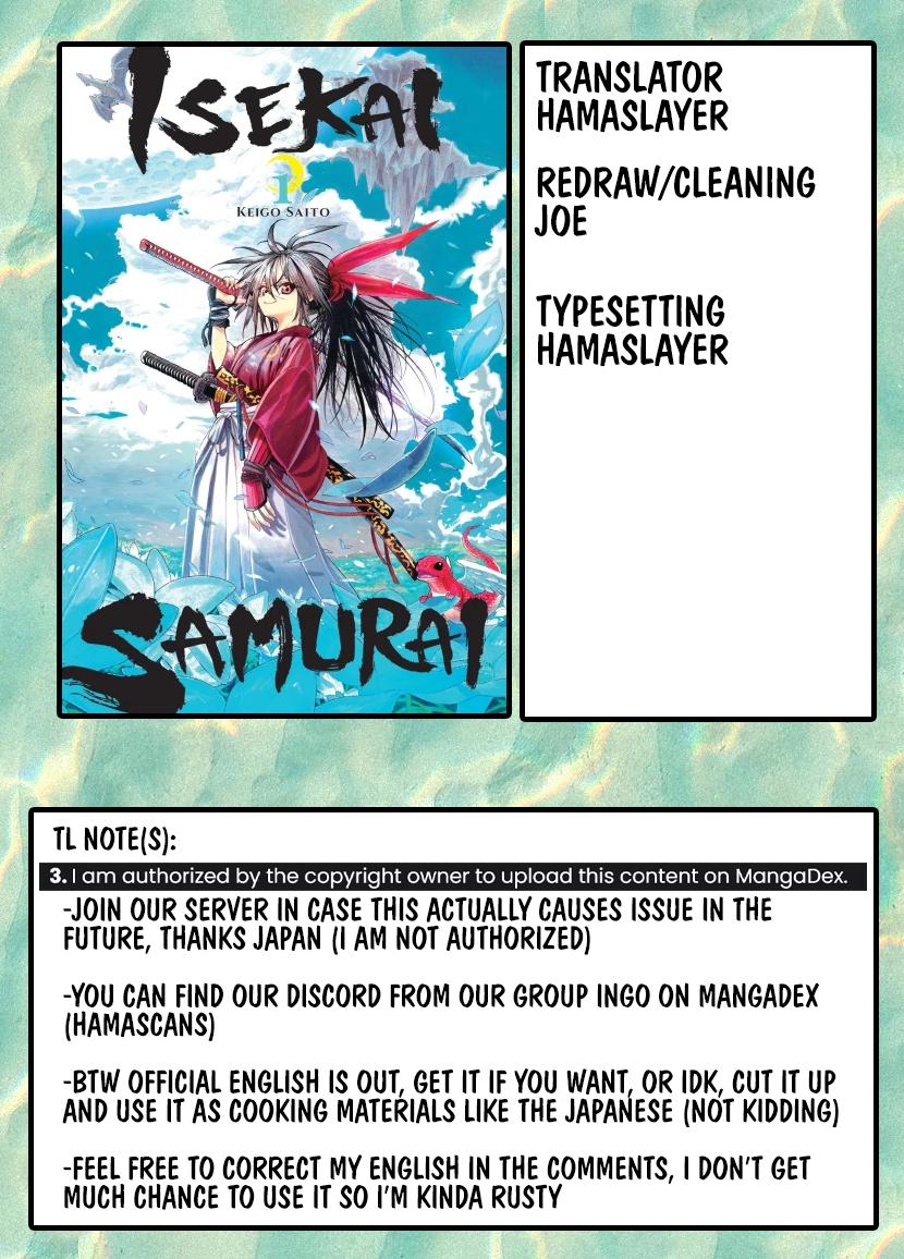 Samurai in Another World - Isekai Samurai Chap 39 - Next Chap 40