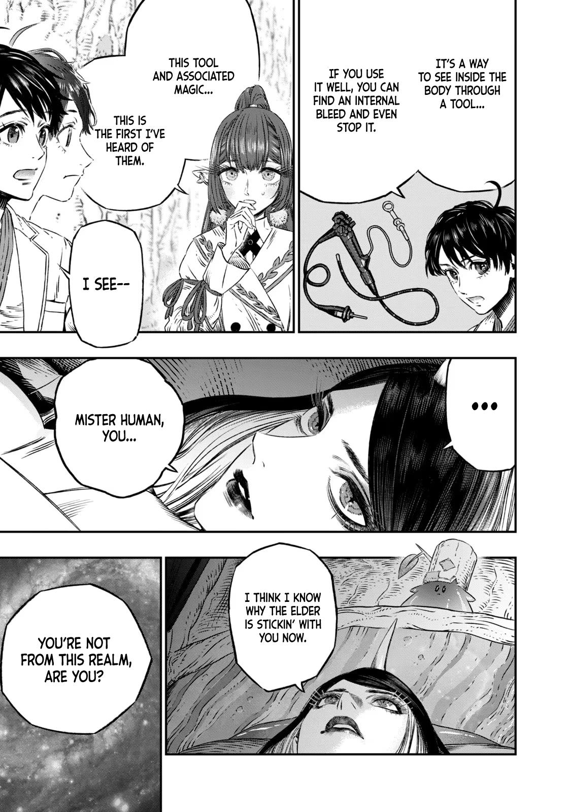 Koudou ni Hattatsu Shita Igaku wa Mahou to Kubetsu ga Tsukanai Chap 6 - Next Chap 7