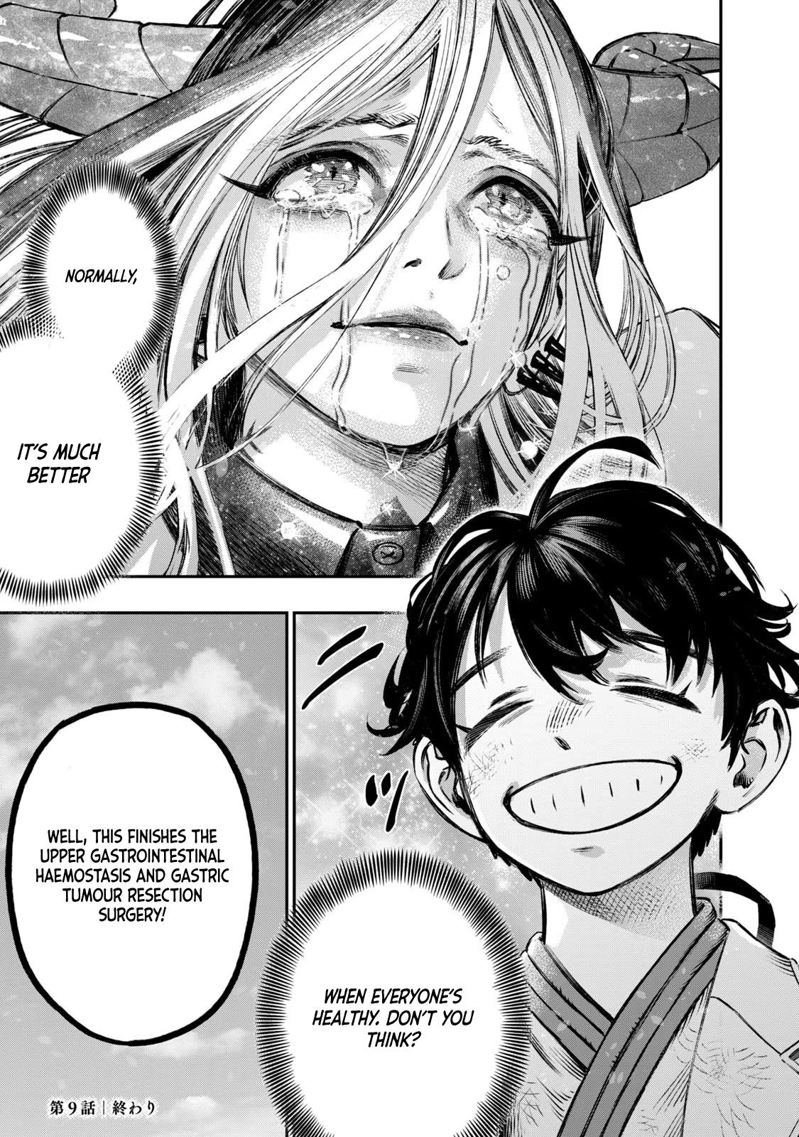 Koudou ni Hattatsu Shita Igaku wa Mahou to Kubetsu ga Tsukanai Chap 9 - Next Chap 10