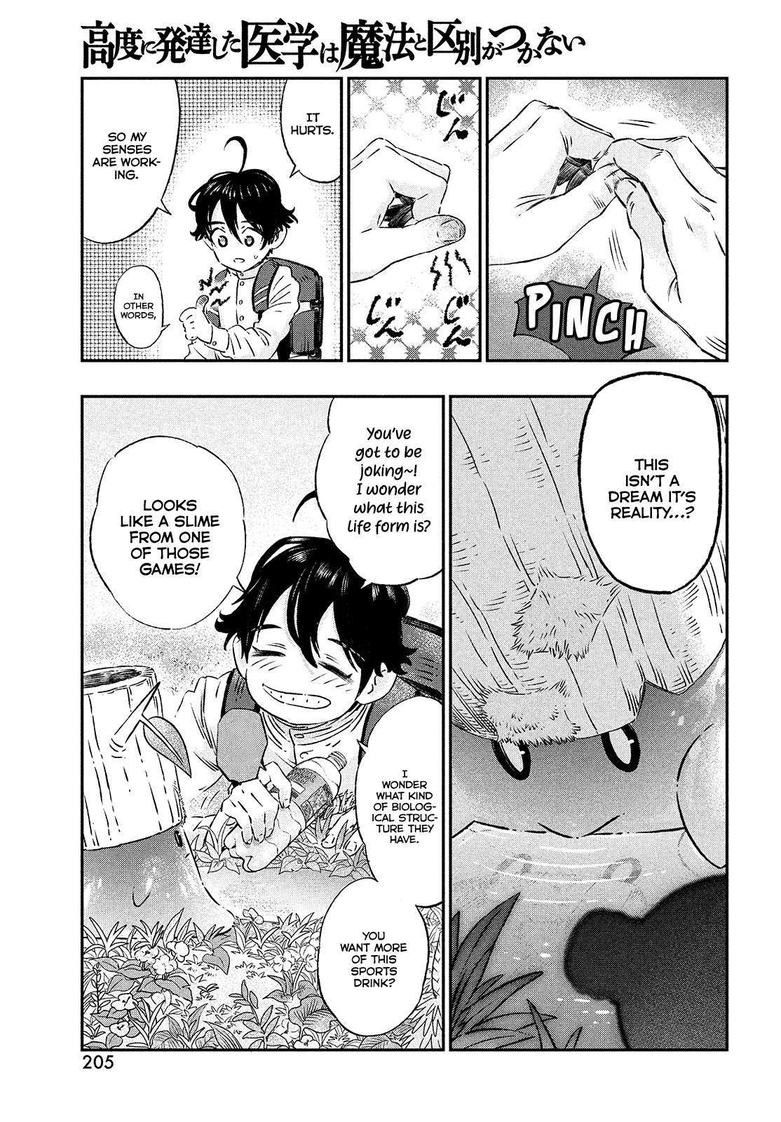 Koudou ni Hattatsu Shita Igaku wa Mahou to Kubetsu ga Tsukanai Chap 1 - Next Chap 2