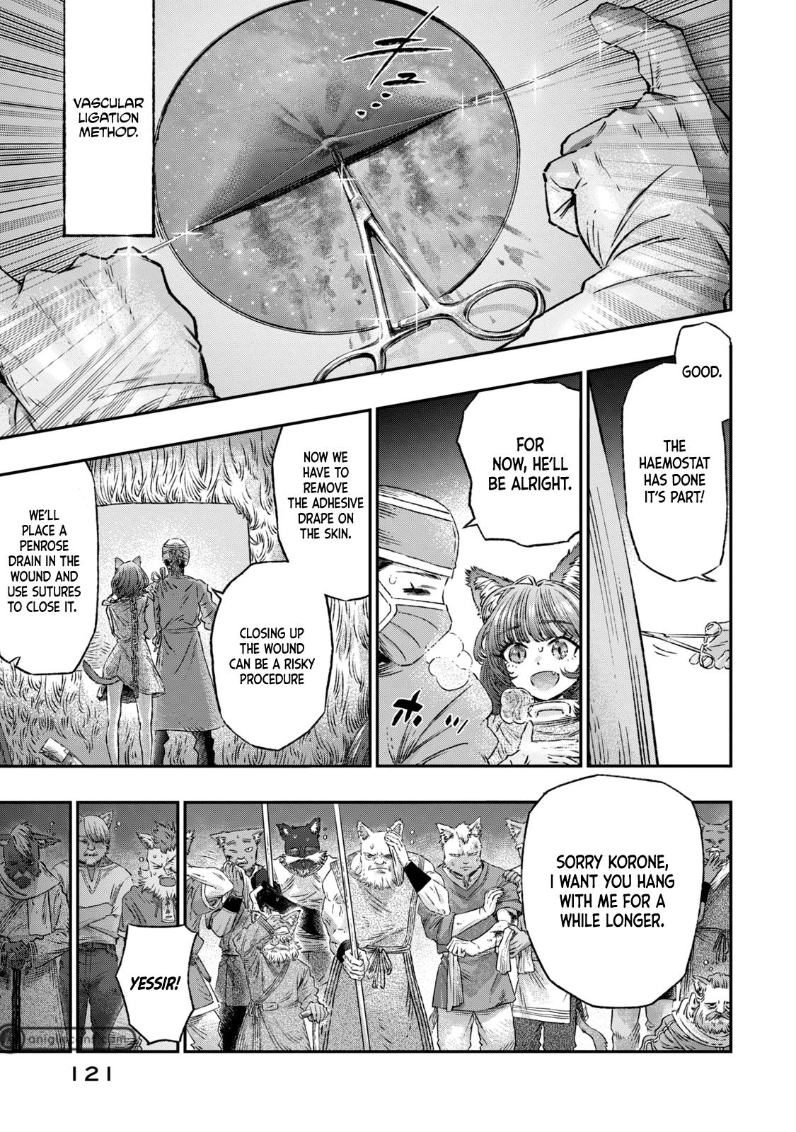Koudou ni Hattatsu Shita Igaku wa Mahou to Kubetsu ga Tsukanai Chap 3 - Next Chap 4