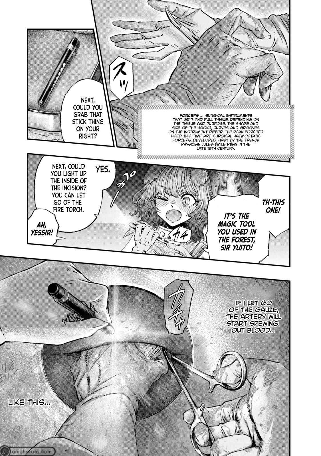 Koudou ni Hattatsu Shita Igaku wa Mahou to Kubetsu ga Tsukanai Chap 3 - Next Chap 4