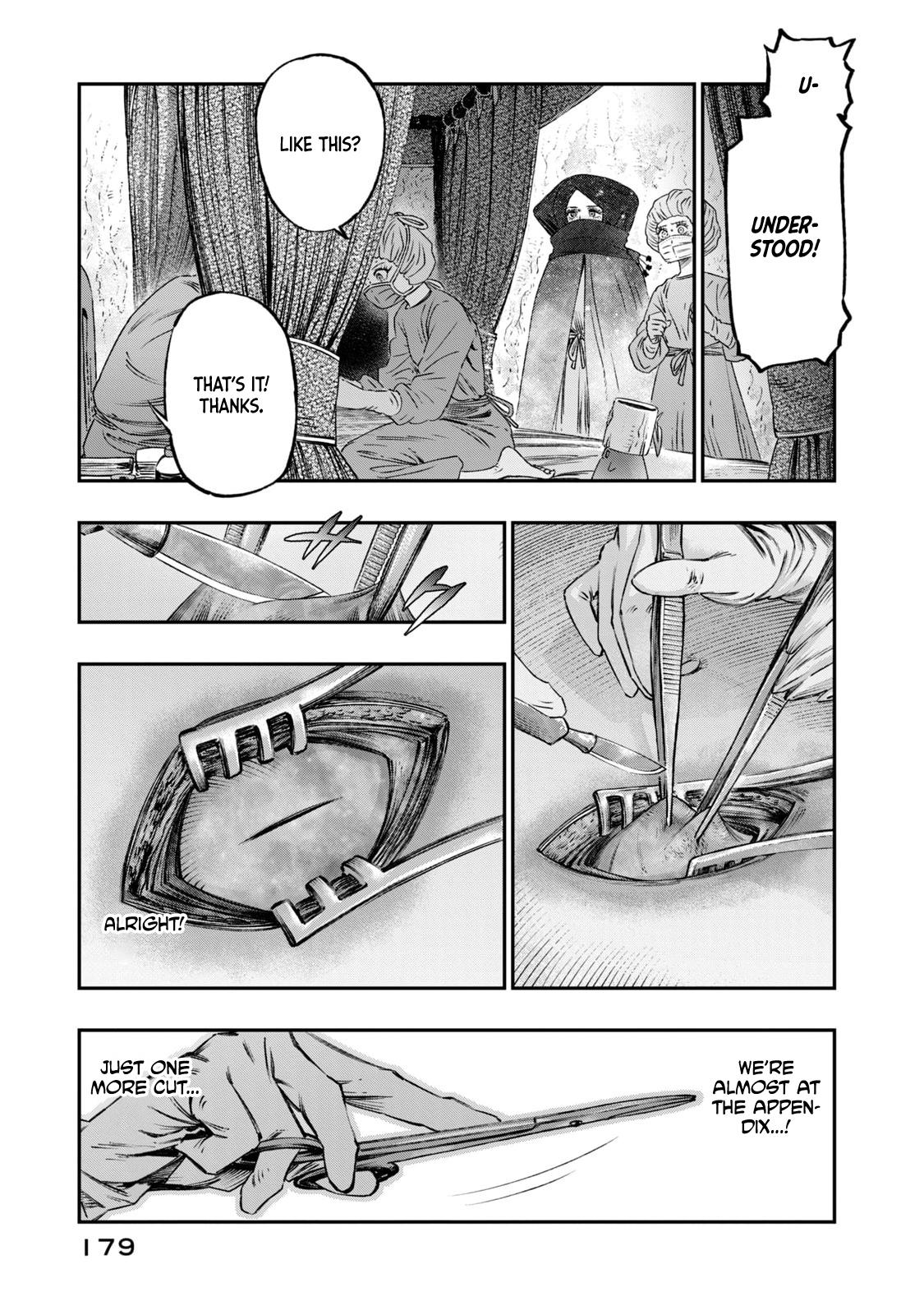 Koudou ni Hattatsu Shita Igaku wa Mahou to Kubetsu ga Tsukanai Chap 17 - Next Chap 18