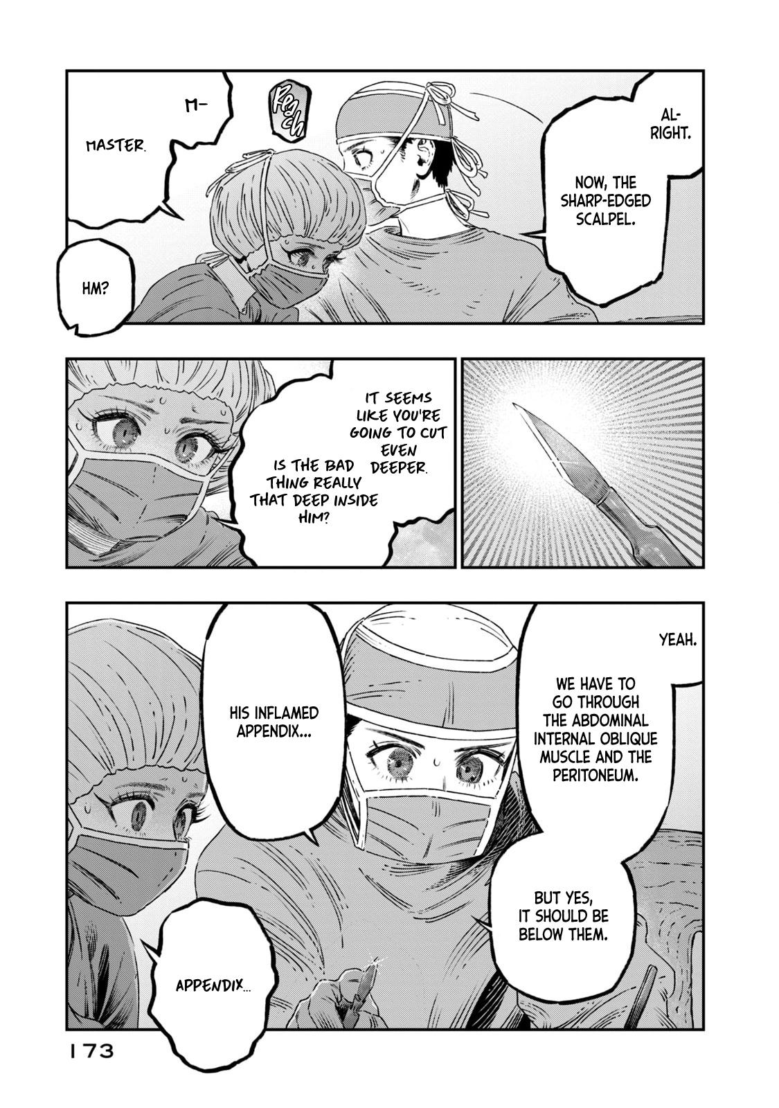 Koudou ni Hattatsu Shita Igaku wa Mahou to Kubetsu ga Tsukanai Chap 17 - Next Chap 18