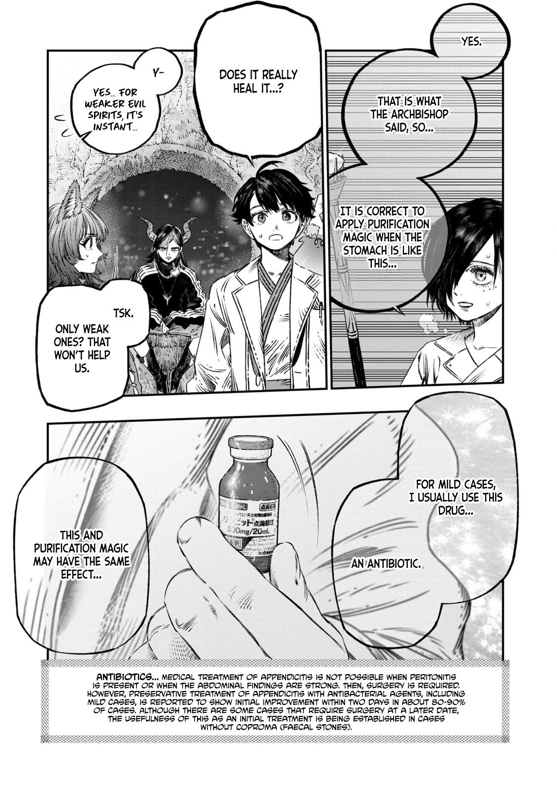 Koudou ni Hattatsu Shita Igaku wa Mahou to Kubetsu ga Tsukanai Chap 16 - Next Chap 17