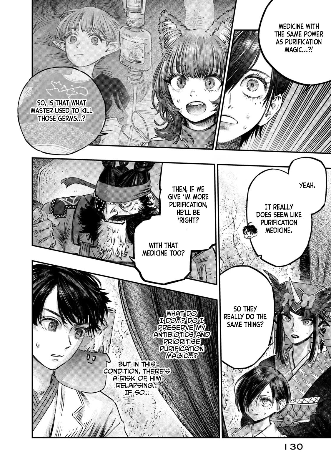 Koudou ni Hattatsu Shita Igaku wa Mahou to Kubetsu ga Tsukanai Chap 16 - Next Chap 17