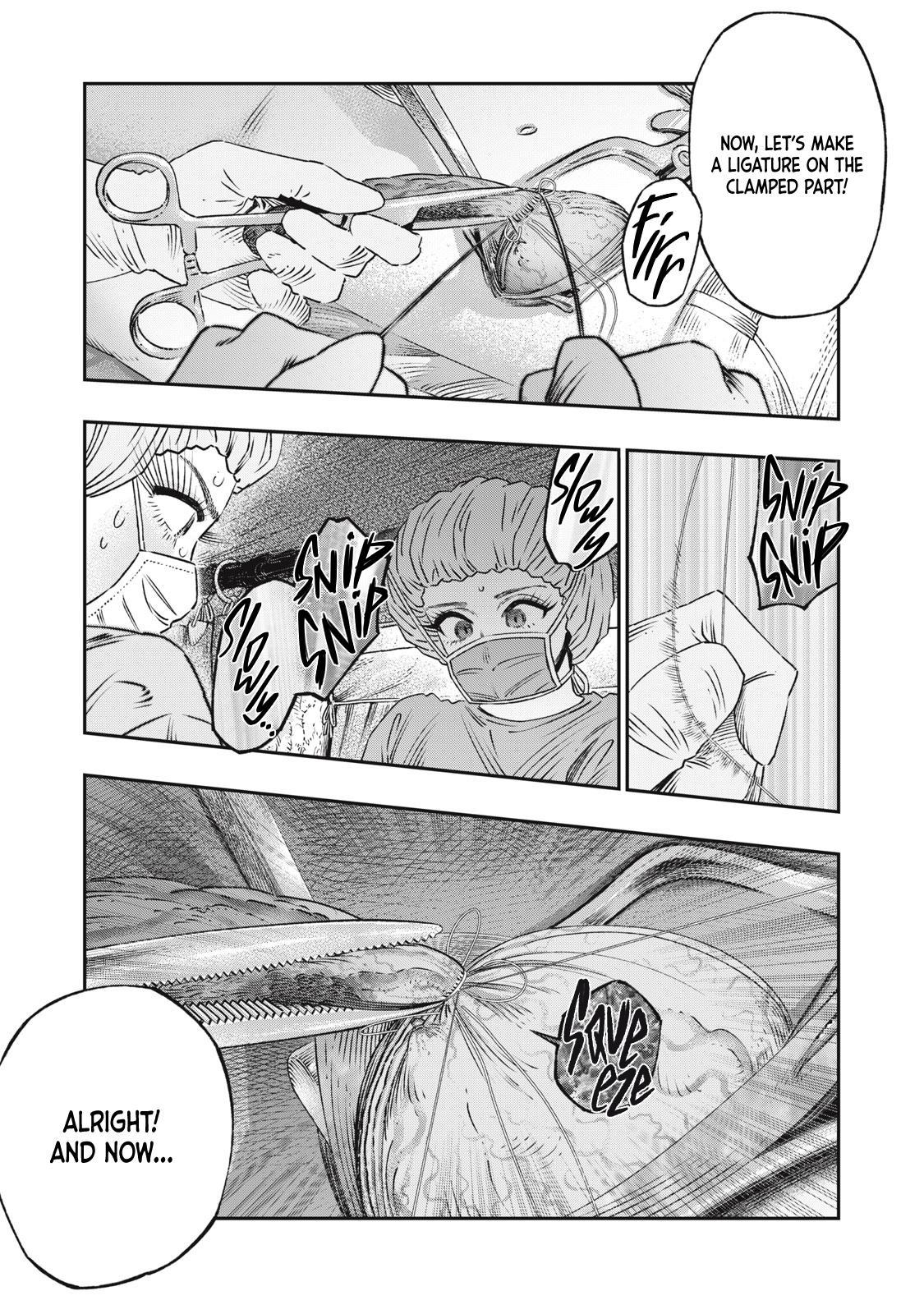 Koudou ni Hattatsu Shita Igaku wa Mahou to Kubetsu ga Tsukanai Chap 18 - Next Chap 19