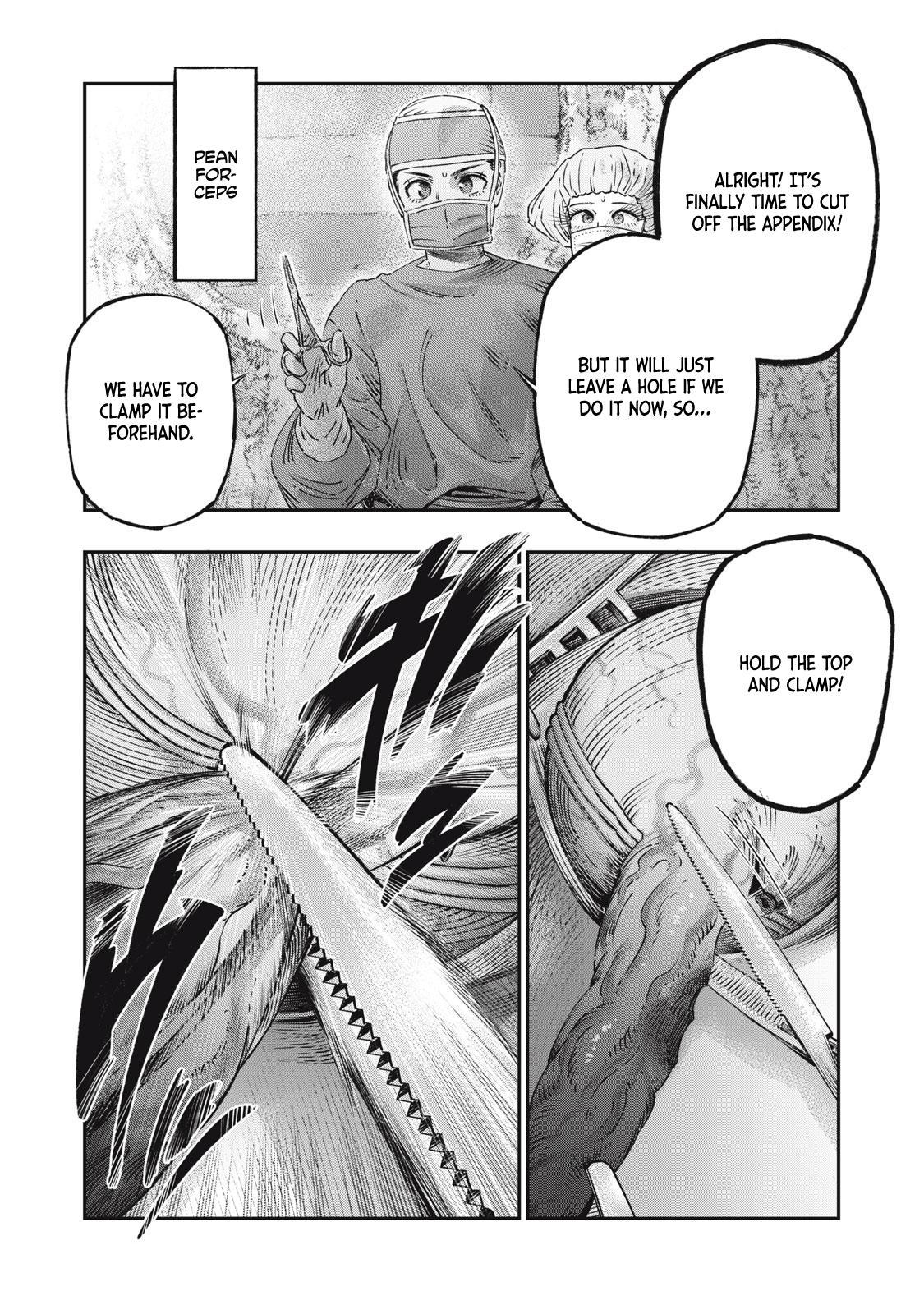 Koudou ni Hattatsu Shita Igaku wa Mahou to Kubetsu ga Tsukanai Chap 18 - Next Chap 19