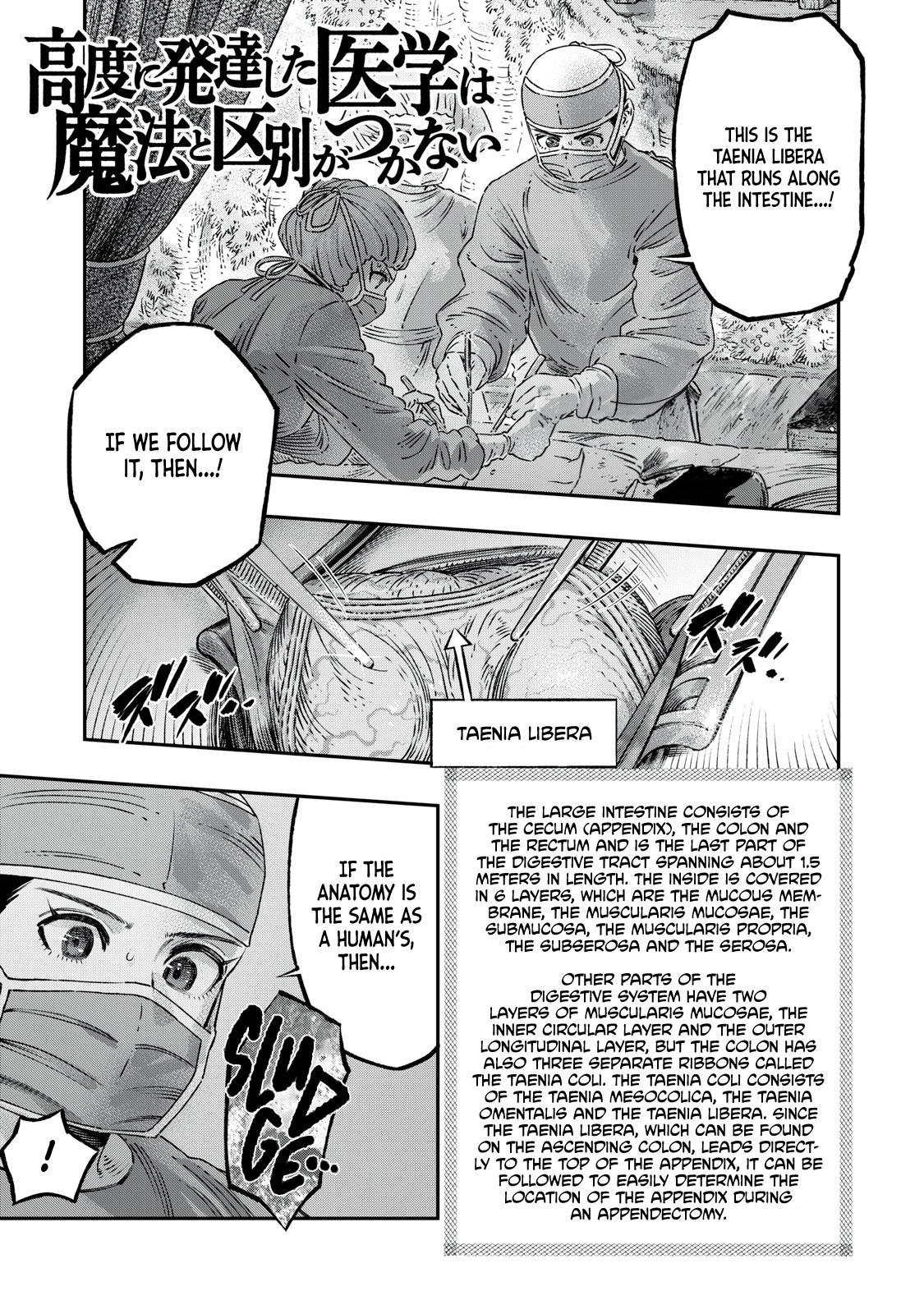 Koudou ni Hattatsu Shita Igaku wa Mahou to Kubetsu ga Tsukanai Chap 18 - Next Chap 19