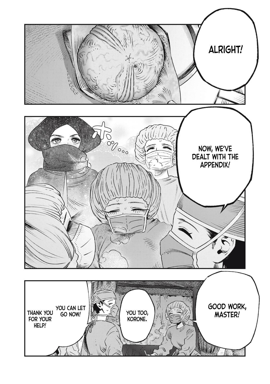 Koudou ni Hattatsu Shita Igaku wa Mahou to Kubetsu ga Tsukanai Chap 18 - Next Chap 19