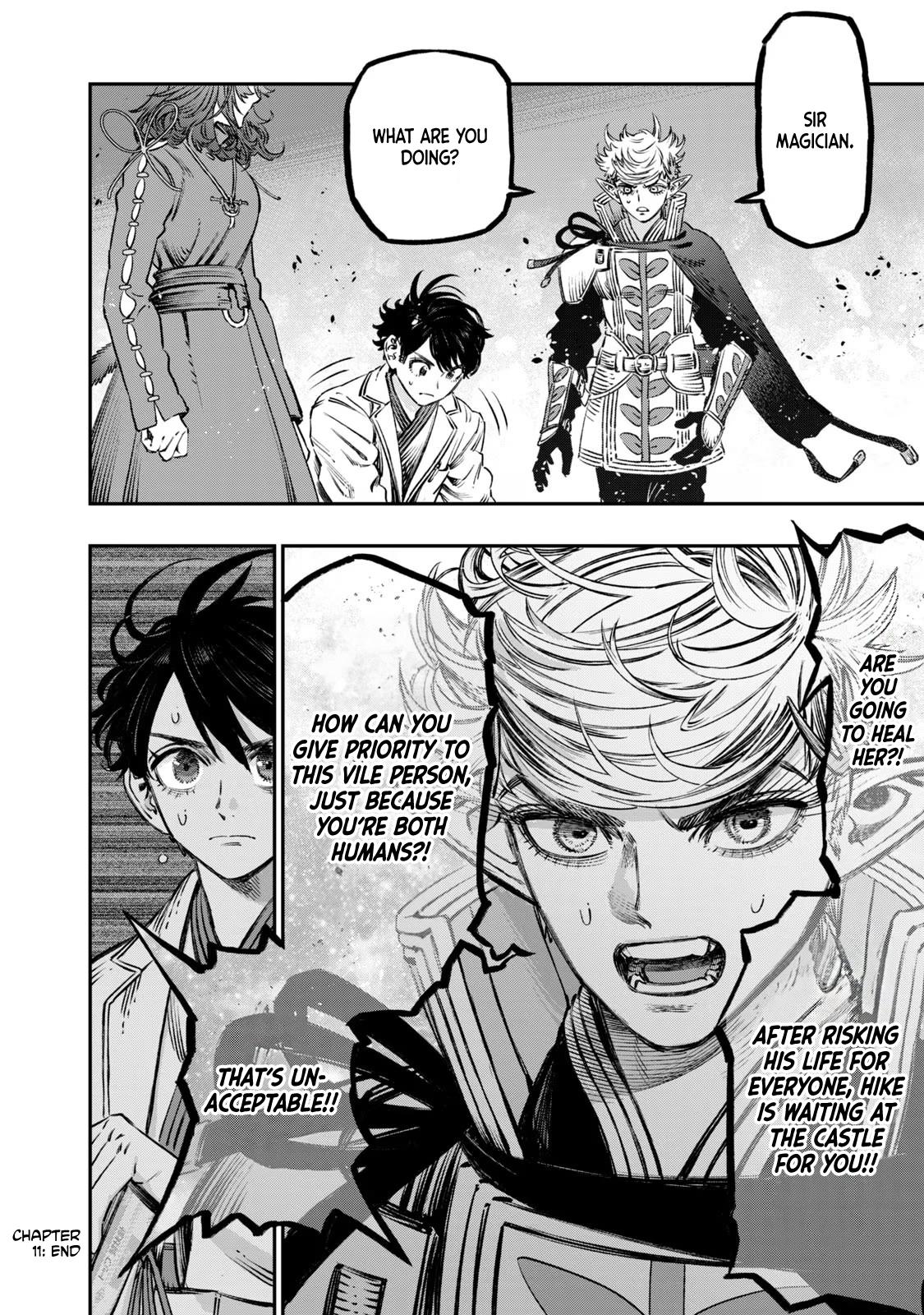 Koudou ni Hattatsu Shita Igaku wa Mahou to Kubetsu ga Tsukanai Chap 11 - Next Chap 12