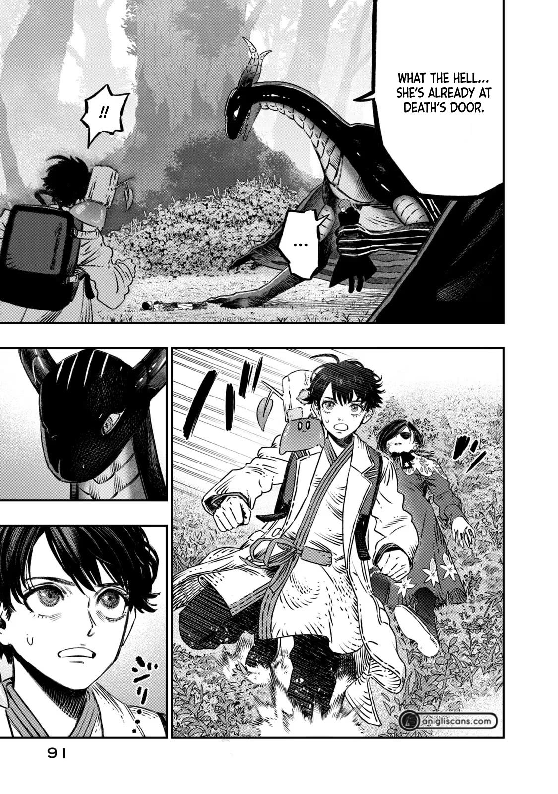 Koudou ni Hattatsu Shita Igaku wa Mahou to Kubetsu ga Tsukanai Chap 11 - Next Chap 12