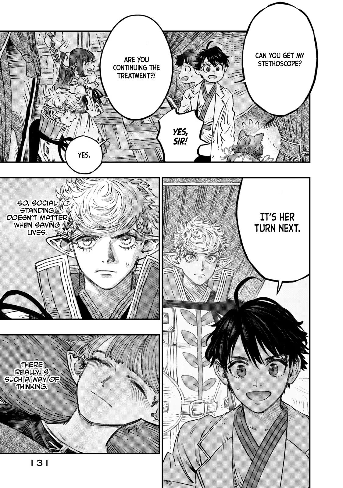 Koudou ni Hattatsu Shita Igaku wa Mahou to Kubetsu ga Tsukanai Chap 12 - Next Chap 13