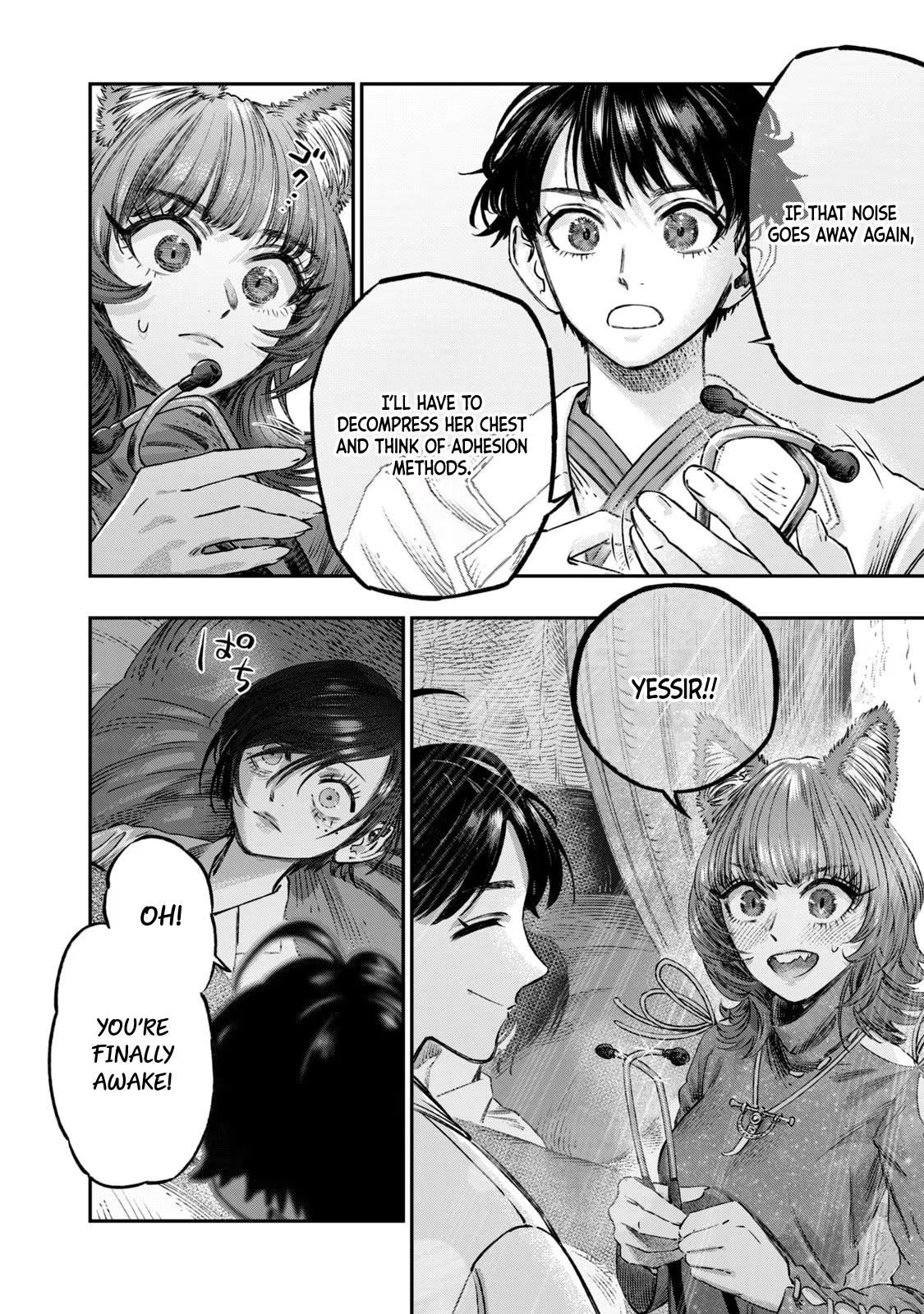 Koudou ni Hattatsu Shita Igaku wa Mahou to Kubetsu ga Tsukanai Chap 13 - Next Chap 14