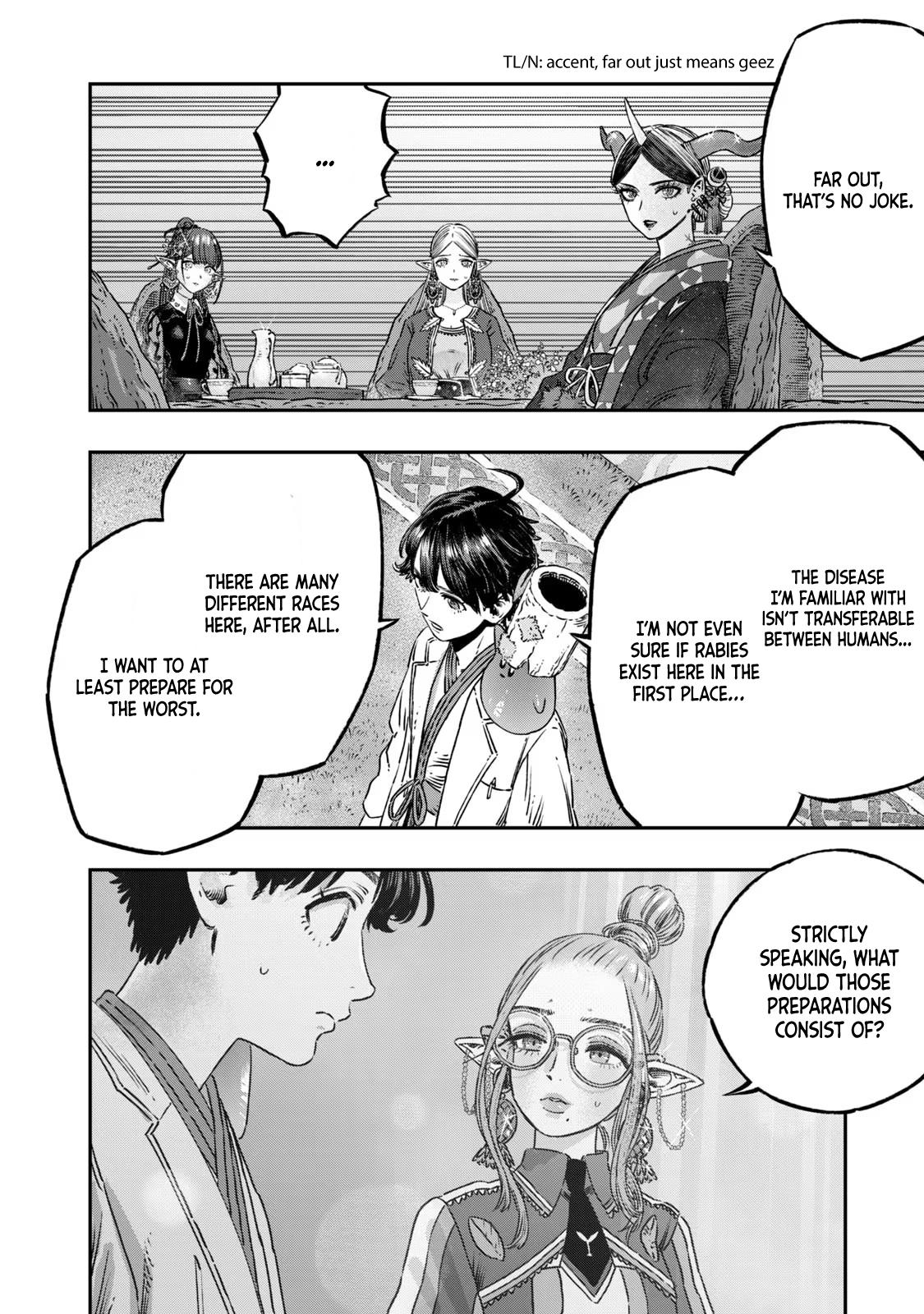 Koudou ni Hattatsu Shita Igaku wa Mahou to Kubetsu ga Tsukanai Chap 13 - Next Chap 14