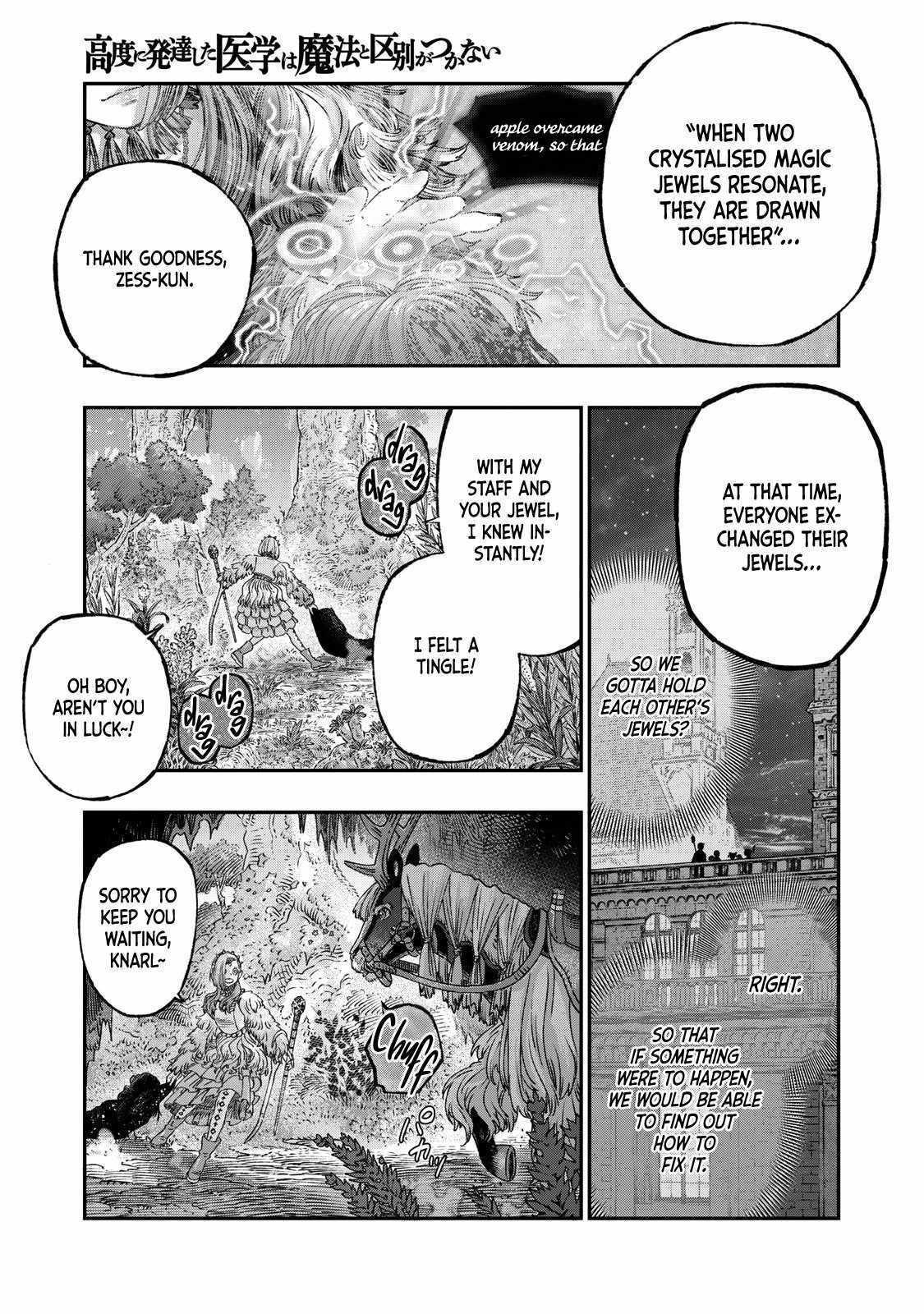 Koudou ni Hattatsu Shita Igaku wa Mahou to Kubetsu ga Tsukanai Chap 26 - Next Chap 27