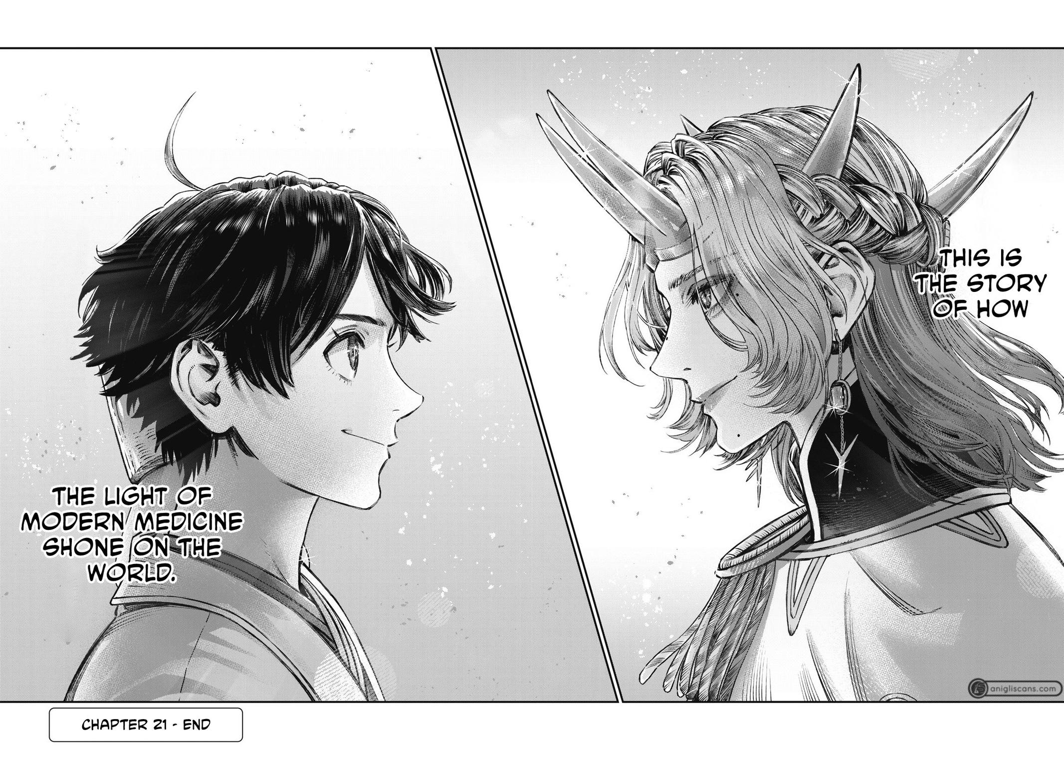 Koudou ni Hattatsu Shita Igaku wa Mahou to Kubetsu ga Tsukanai Chap 21 - Next Chap 22