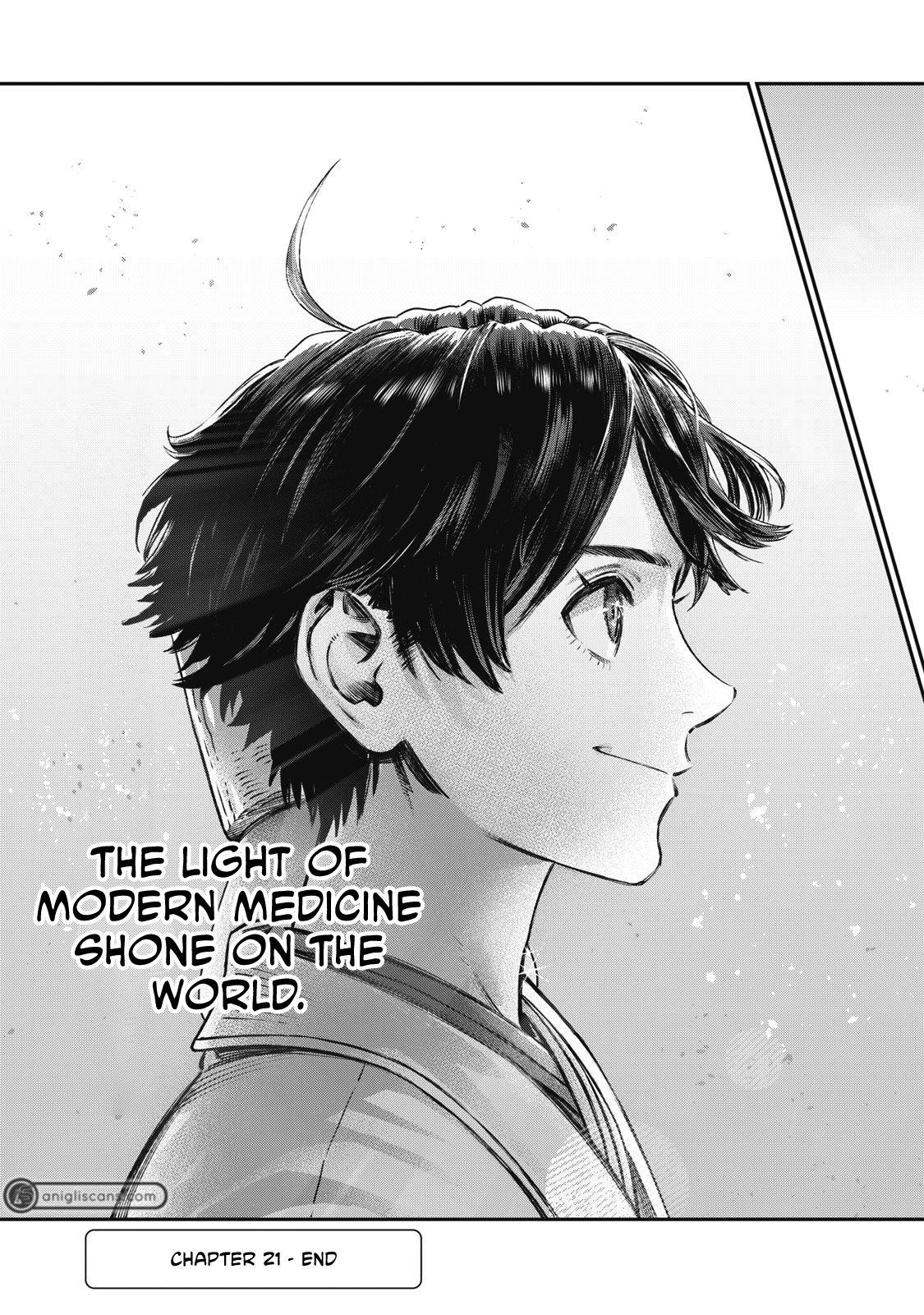 Koudou ni Hattatsu Shita Igaku wa Mahou to Kubetsu ga Tsukanai Chap 21 - Next Chap 22