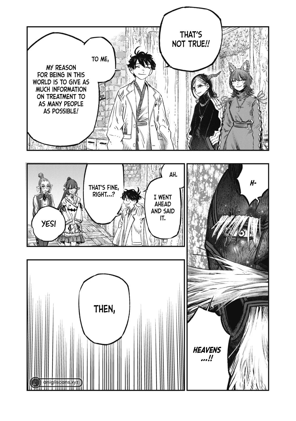 Koudou ni Hattatsu Shita Igaku wa Mahou to Kubetsu ga Tsukanai Chap 22 - Next Chap 23