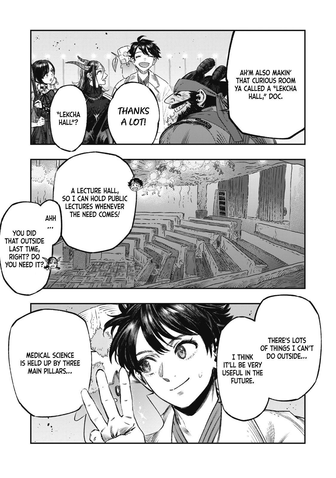 Koudou ni Hattatsu Shita Igaku wa Mahou to Kubetsu ga Tsukanai Chap 23 - Next Chap 24