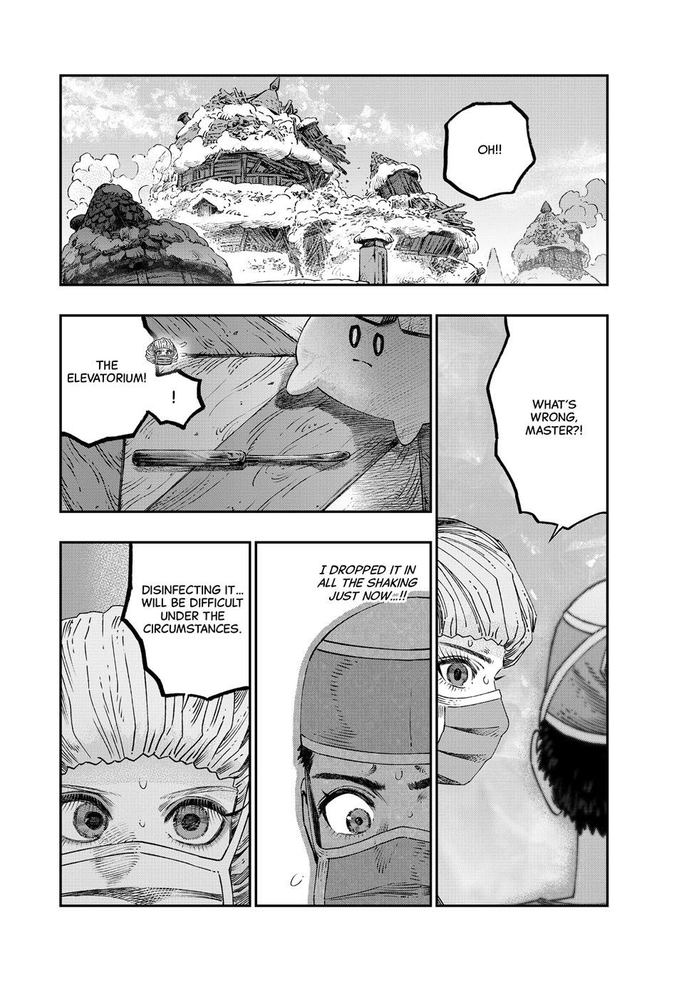 Koudou ni Hattatsu Shita Igaku wa Mahou to Kubetsu ga Tsukanai Chap 34 - Next Chap 35