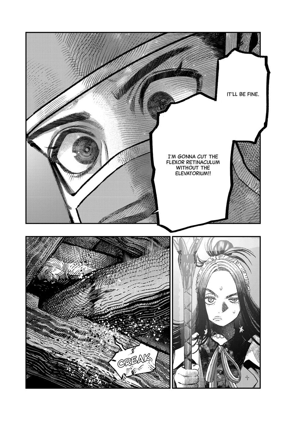 Koudou ni Hattatsu Shita Igaku wa Mahou to Kubetsu ga Tsukanai Chap 34 - Next Chap 35