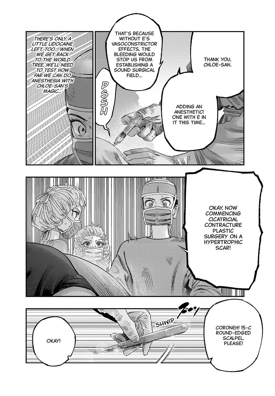 Koudou ni Hattatsu Shita Igaku wa Mahou to Kubetsu ga Tsukanai Chap 36 - Next Chap 37