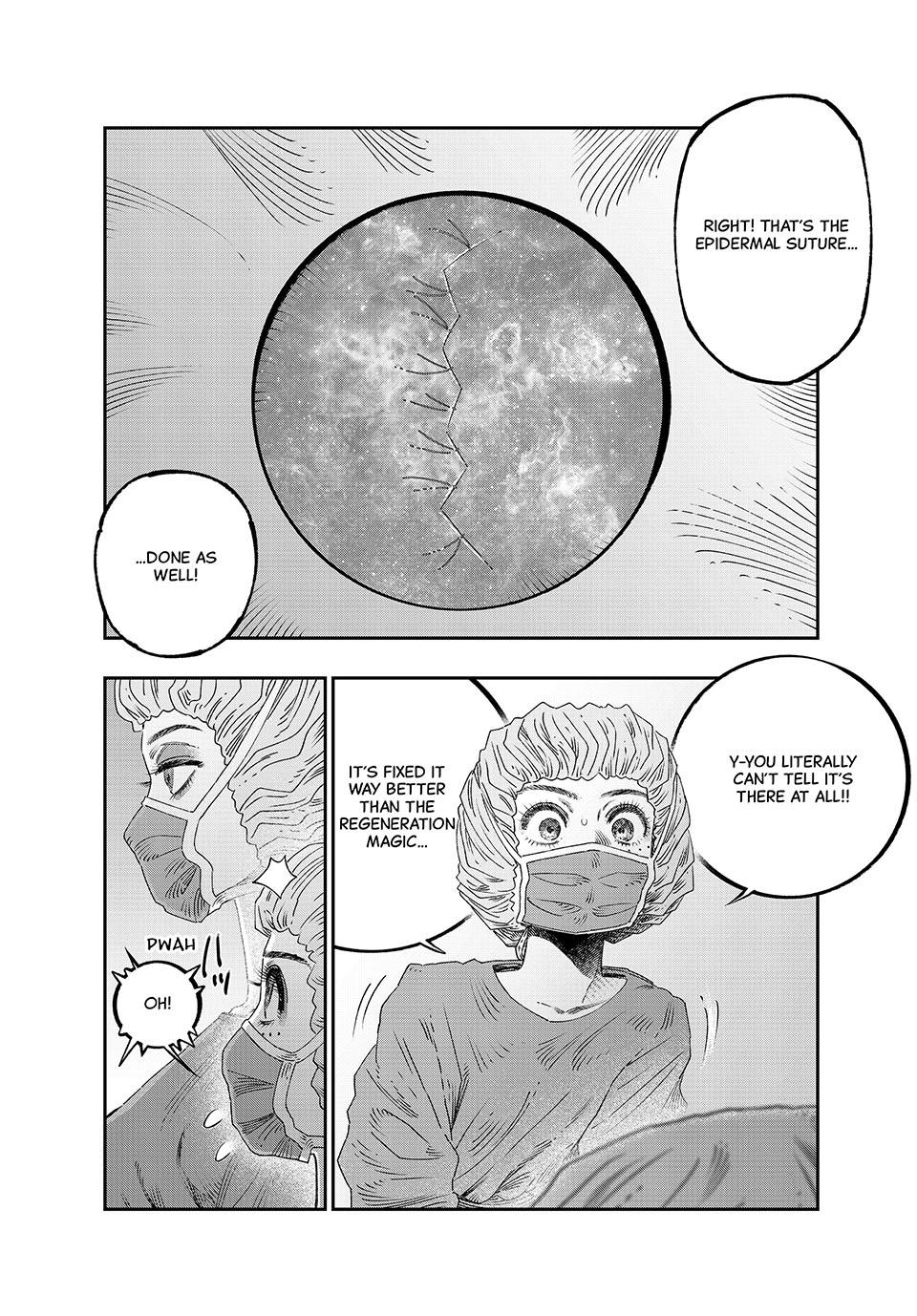 Koudou ni Hattatsu Shita Igaku wa Mahou to Kubetsu ga Tsukanai Chap 36 - Next Chap 37