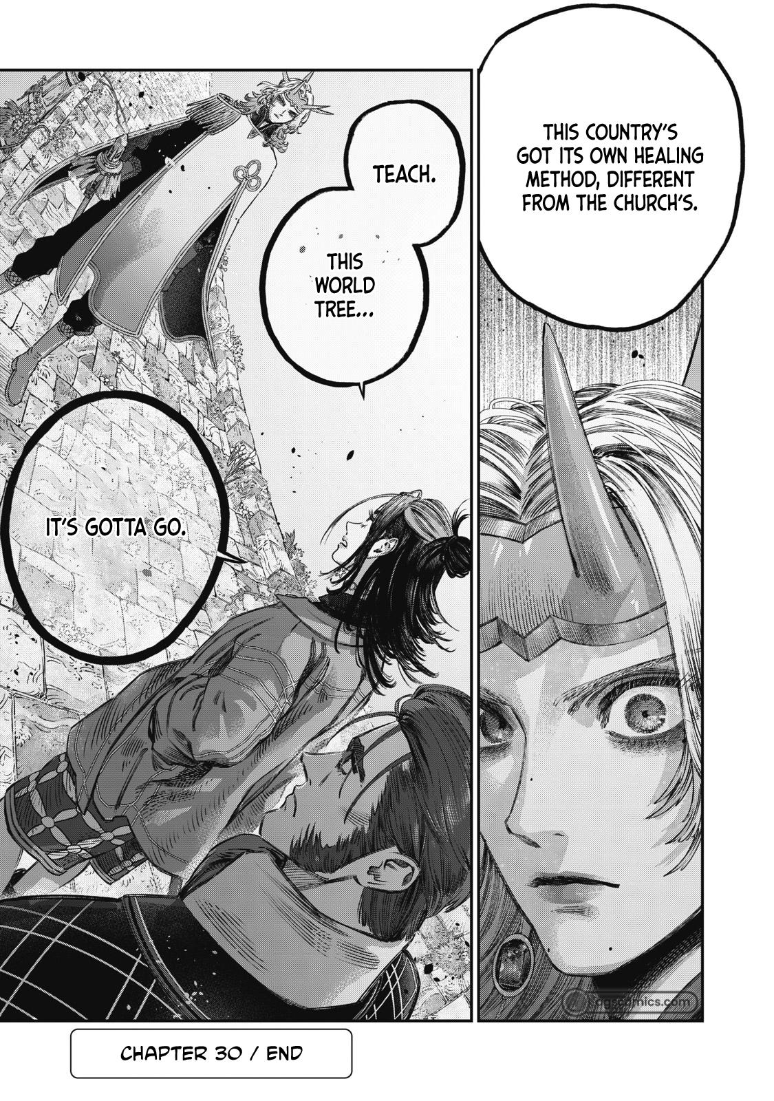 Koudou ni Hattatsu Shita Igaku wa Mahou to Kubetsu ga Tsukanai Chap 30 - Next Chap 31