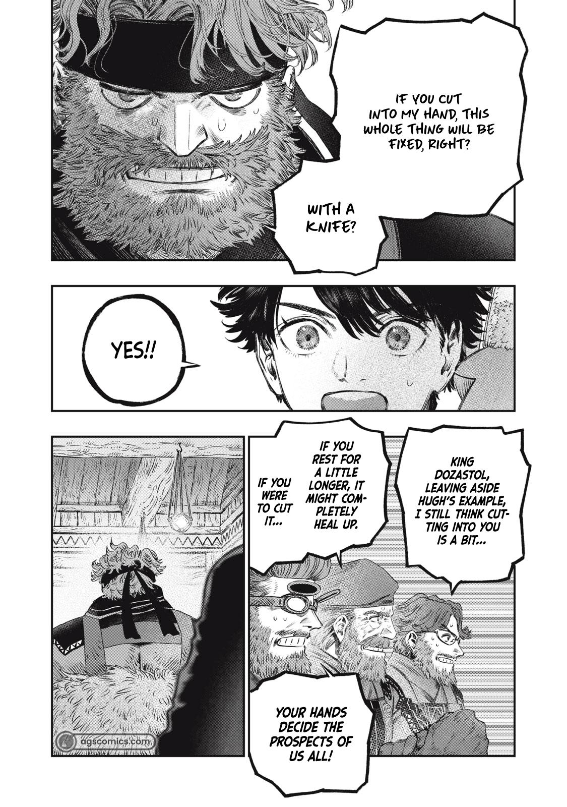 Koudou ni Hattatsu Shita Igaku wa Mahou to Kubetsu ga Tsukanai Chap 32 - Next Chap 33
