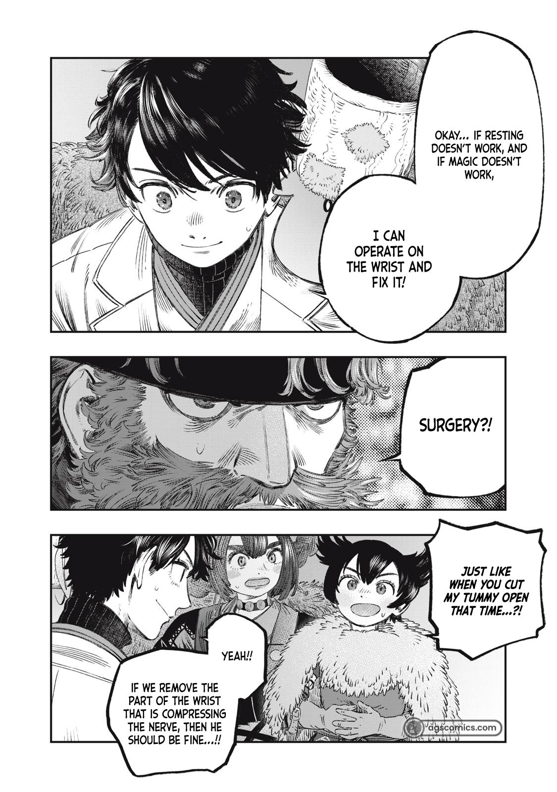 Koudou ni Hattatsu Shita Igaku wa Mahou to Kubetsu ga Tsukanai Chap 32 - Next Chap 33