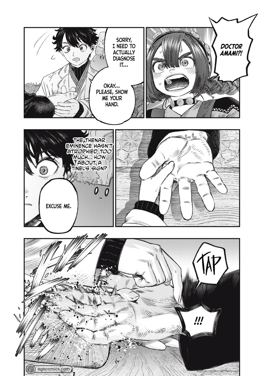 Koudou ni Hattatsu Shita Igaku wa Mahou to Kubetsu ga Tsukanai Chap 32 - Next Chap 33