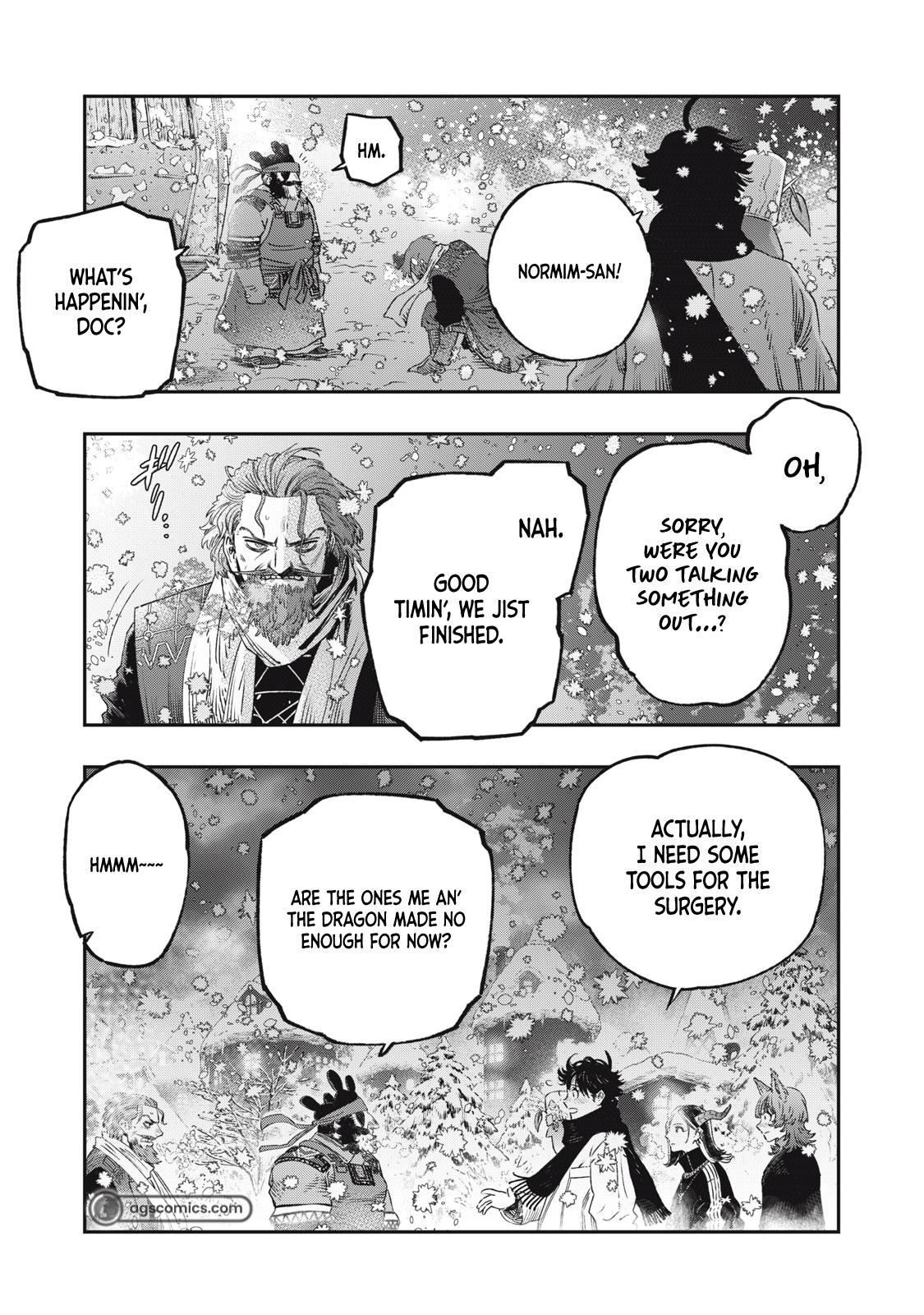 Koudou ni Hattatsu Shita Igaku wa Mahou to Kubetsu ga Tsukanai Chap 32 - Next Chap 33